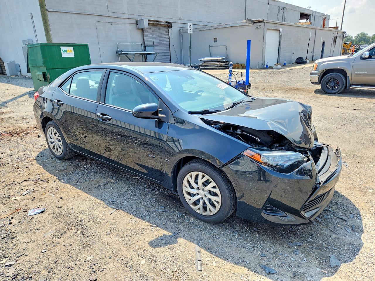 2019 Toyota Corolla Le Black vin: 2T1BURHE3KC209789