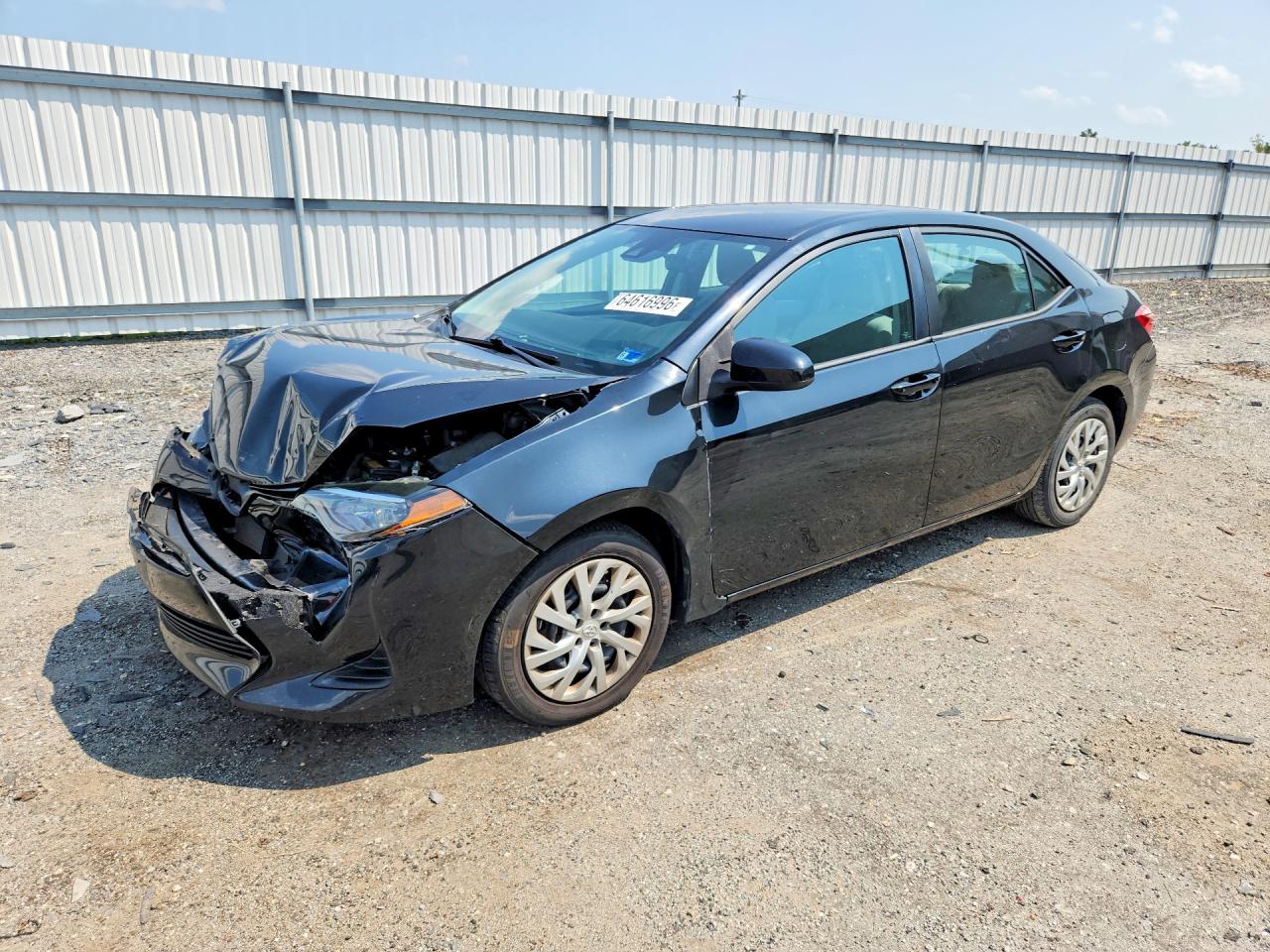 2019 Toyota Corolla Le Black vin: 2T1BURHE3KC209789