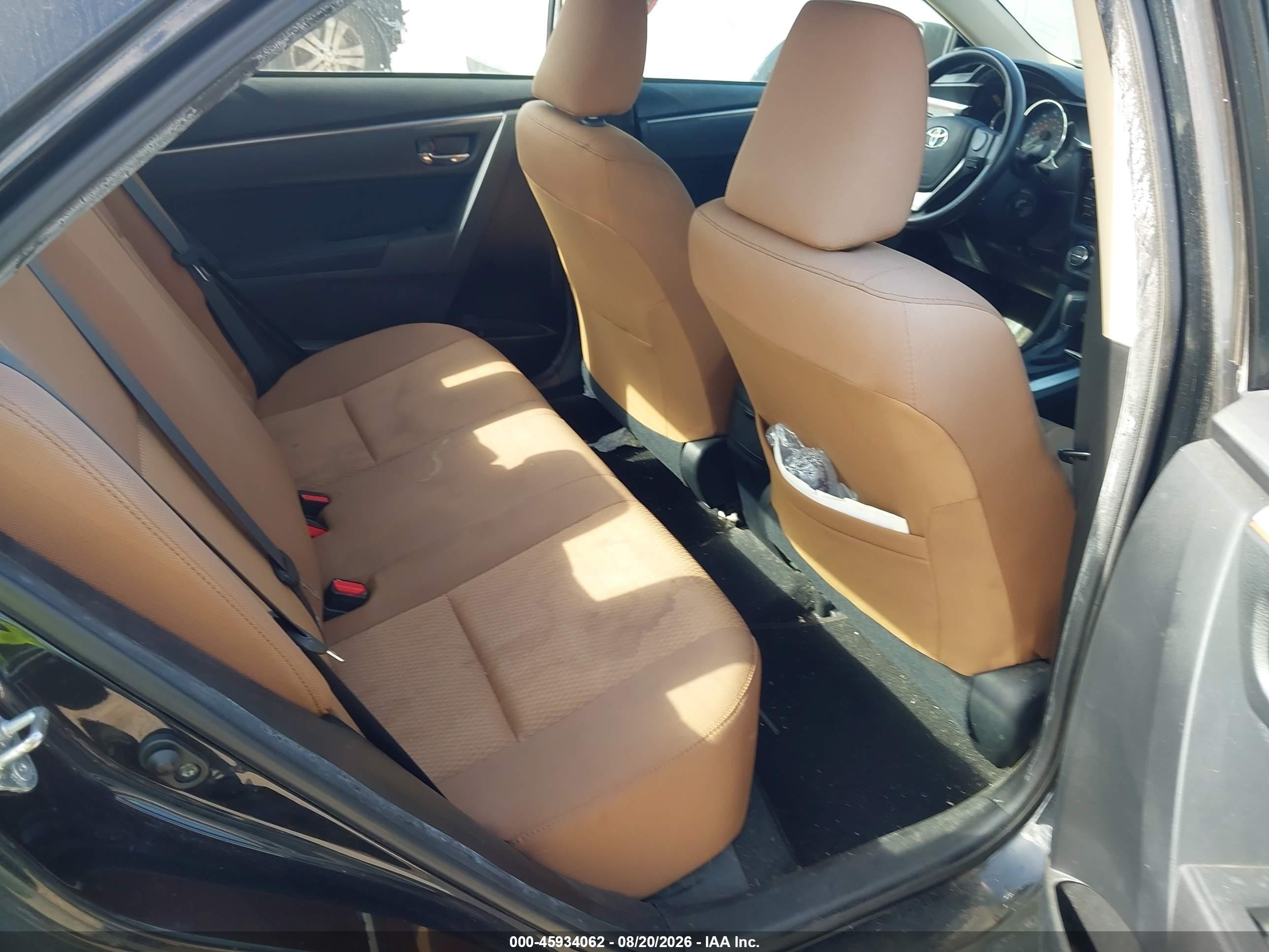 2014 Toyota Corolla Le Plus Black vin: 2T1BURHE4EC003191
