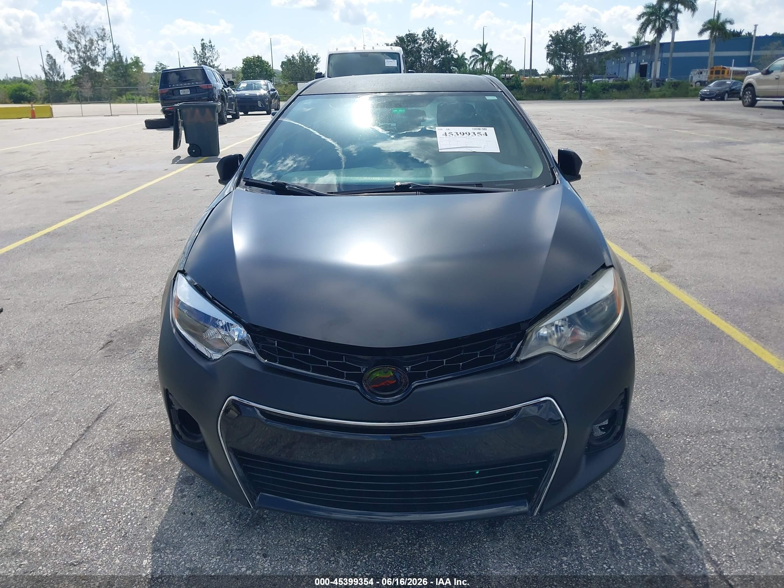 2014 Toyota Corolla Le Black vin: 2T1BURHE4EC007869