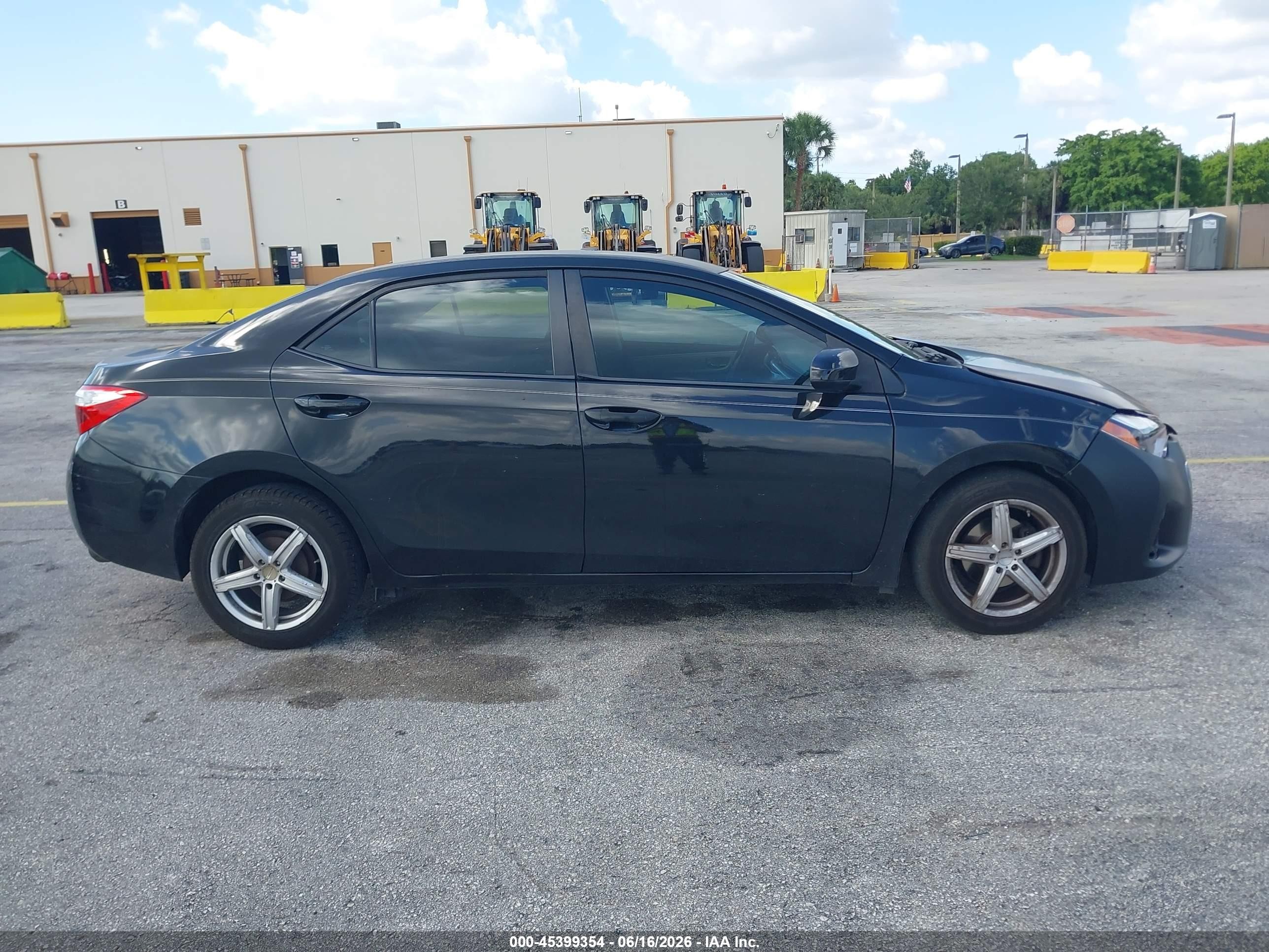 2014 Toyota Corolla Le Black vin: 2T1BURHE4EC007869