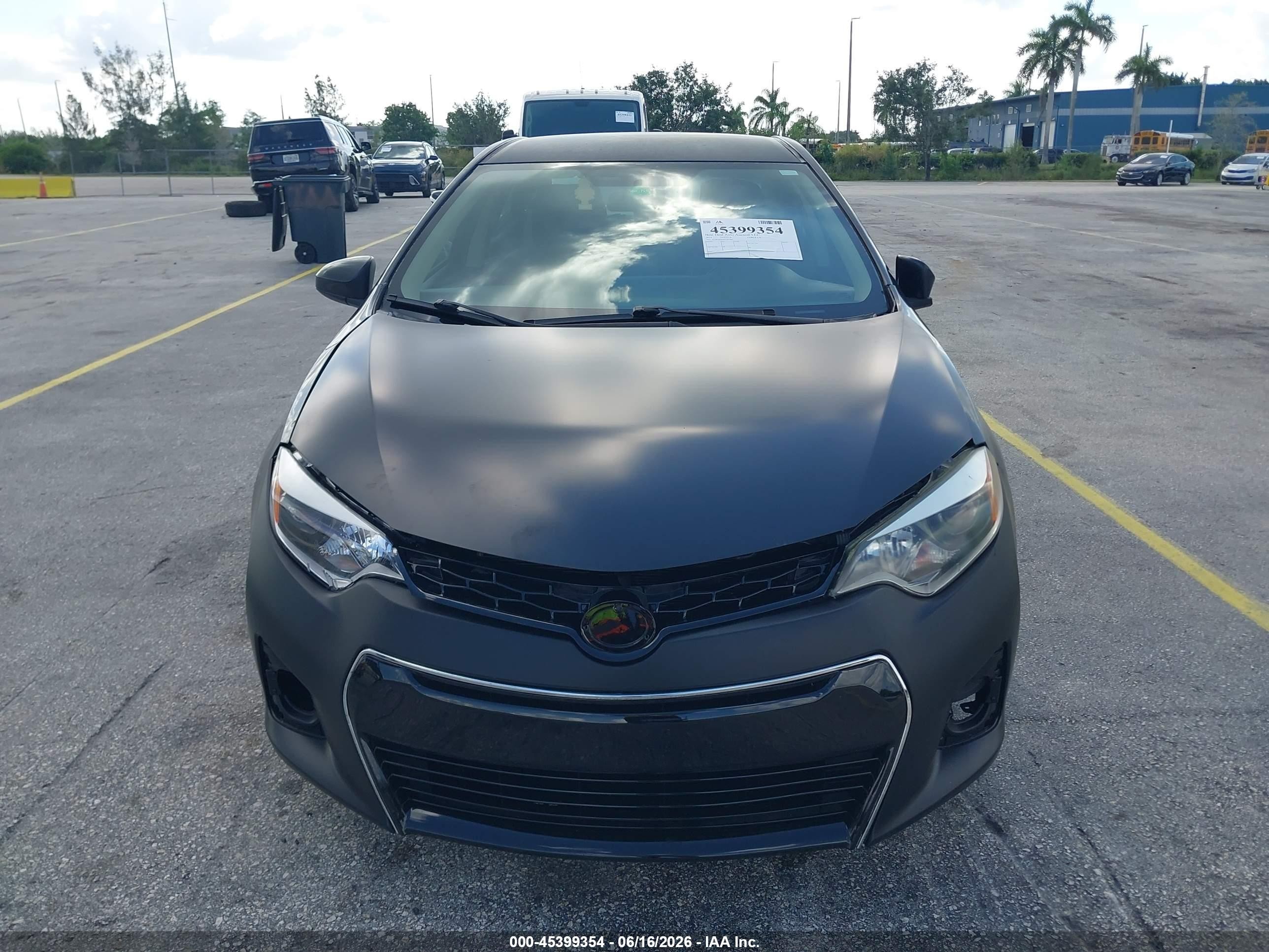 2014 Toyota Corolla Le Black vin: 2T1BURHE4EC007869