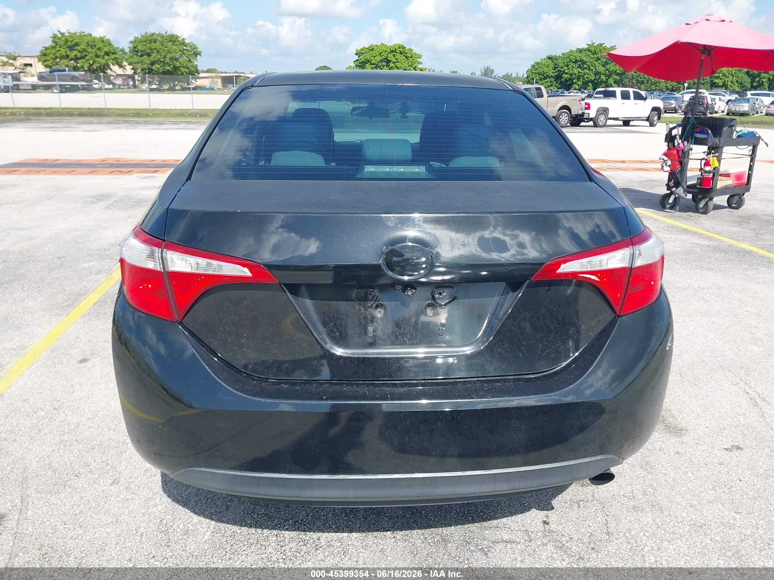 2014 Toyota Corolla Le Black vin: 2T1BURHE4EC007869