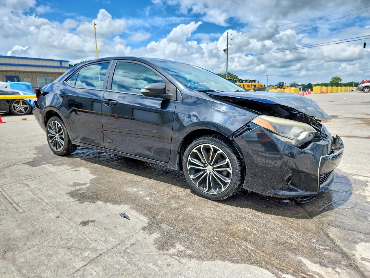 2014 Toyota Corolla S Plus Black vin: 2T1BURHE4EC010299