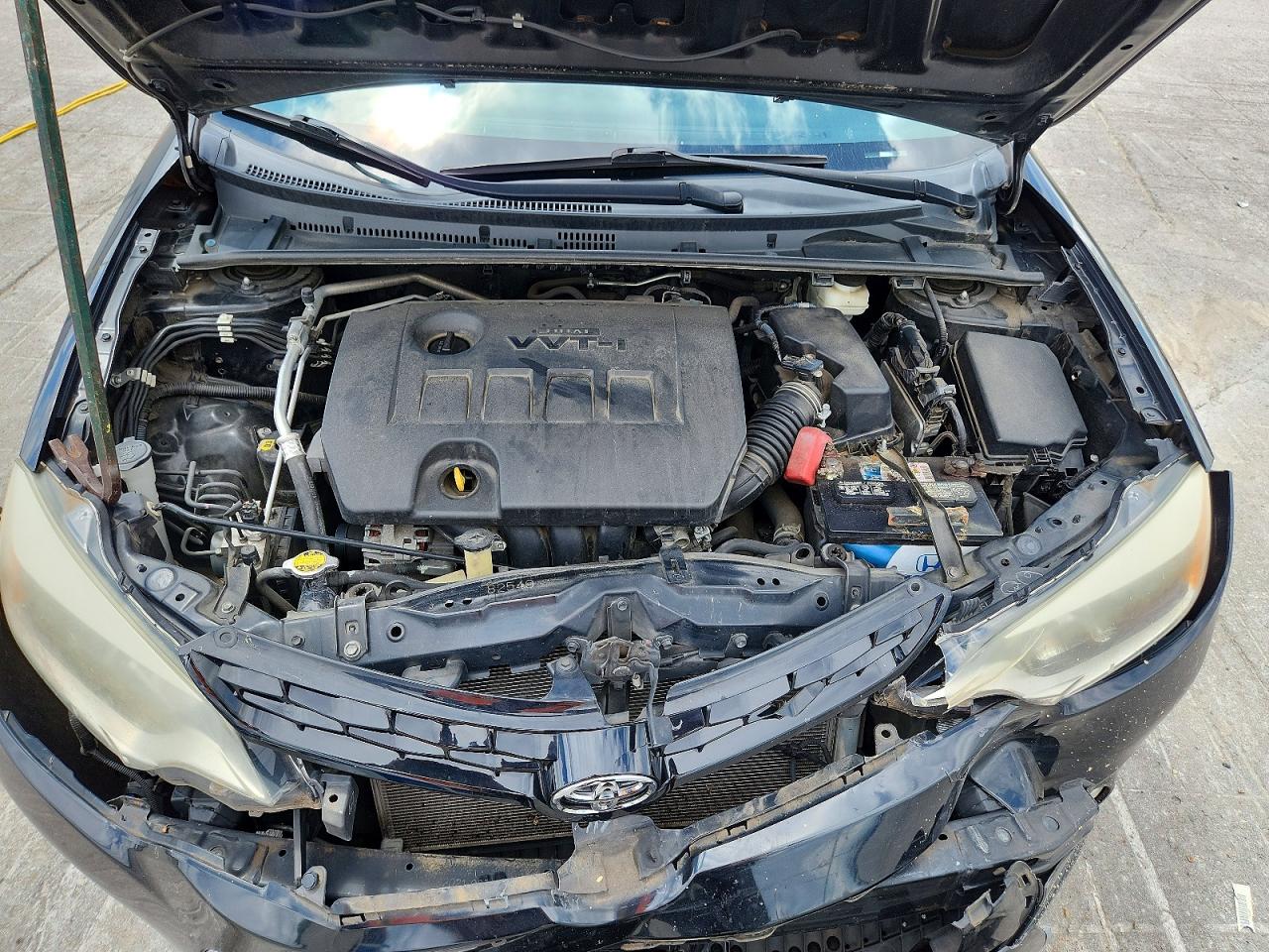 2014 Toyota Corolla S Plus Black vin: 2T1BURHE4EC010299