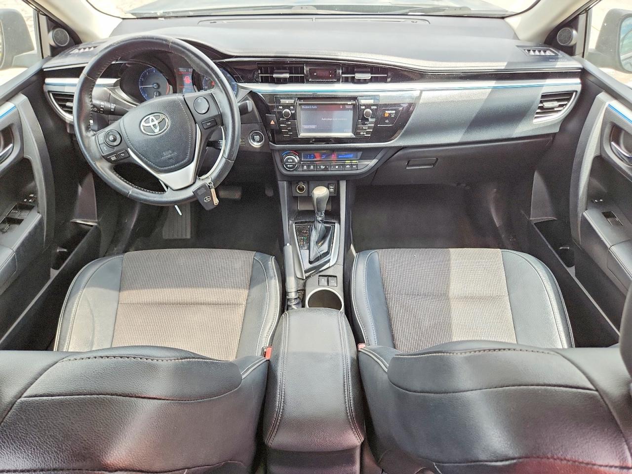 2014 Toyota Corolla S Plus Black vin: 2T1BURHE4EC010299