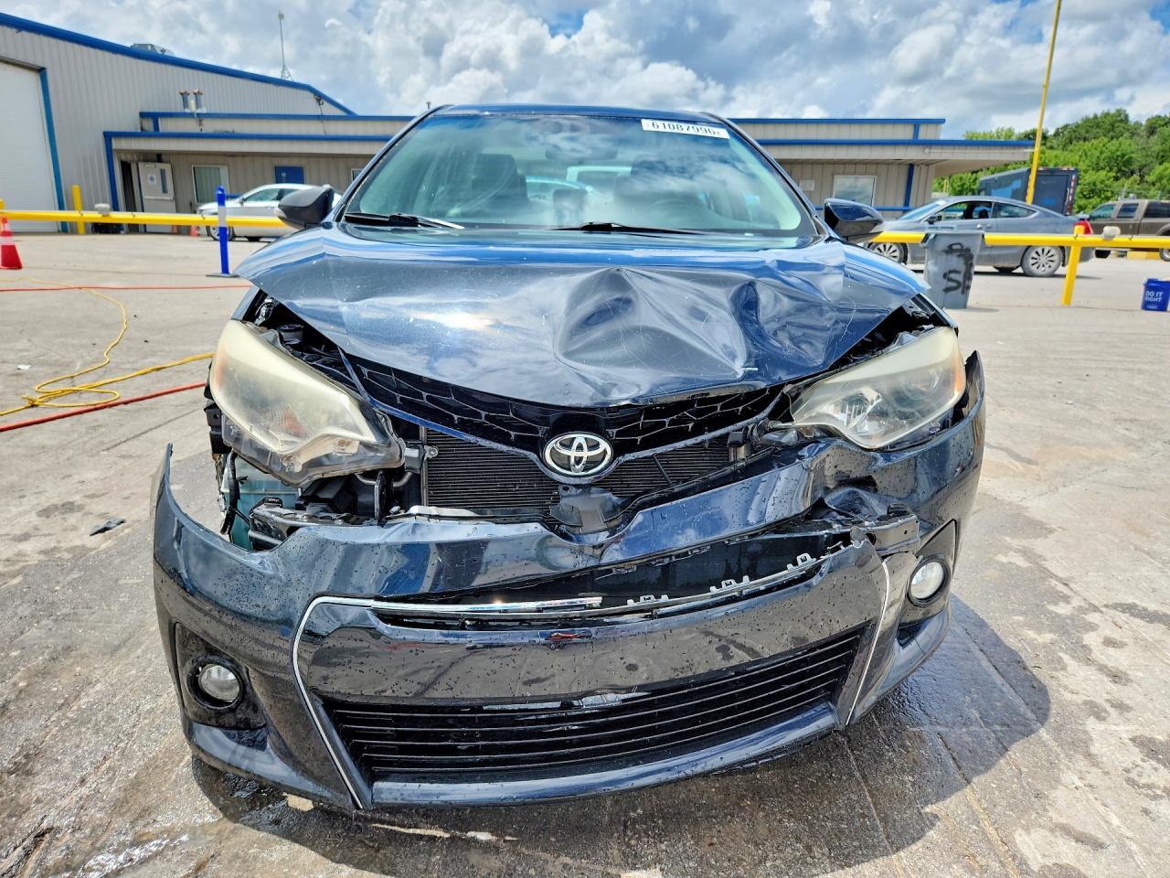 2014 Toyota Corolla S Plus Black vin: 2T1BURHE4EC010299