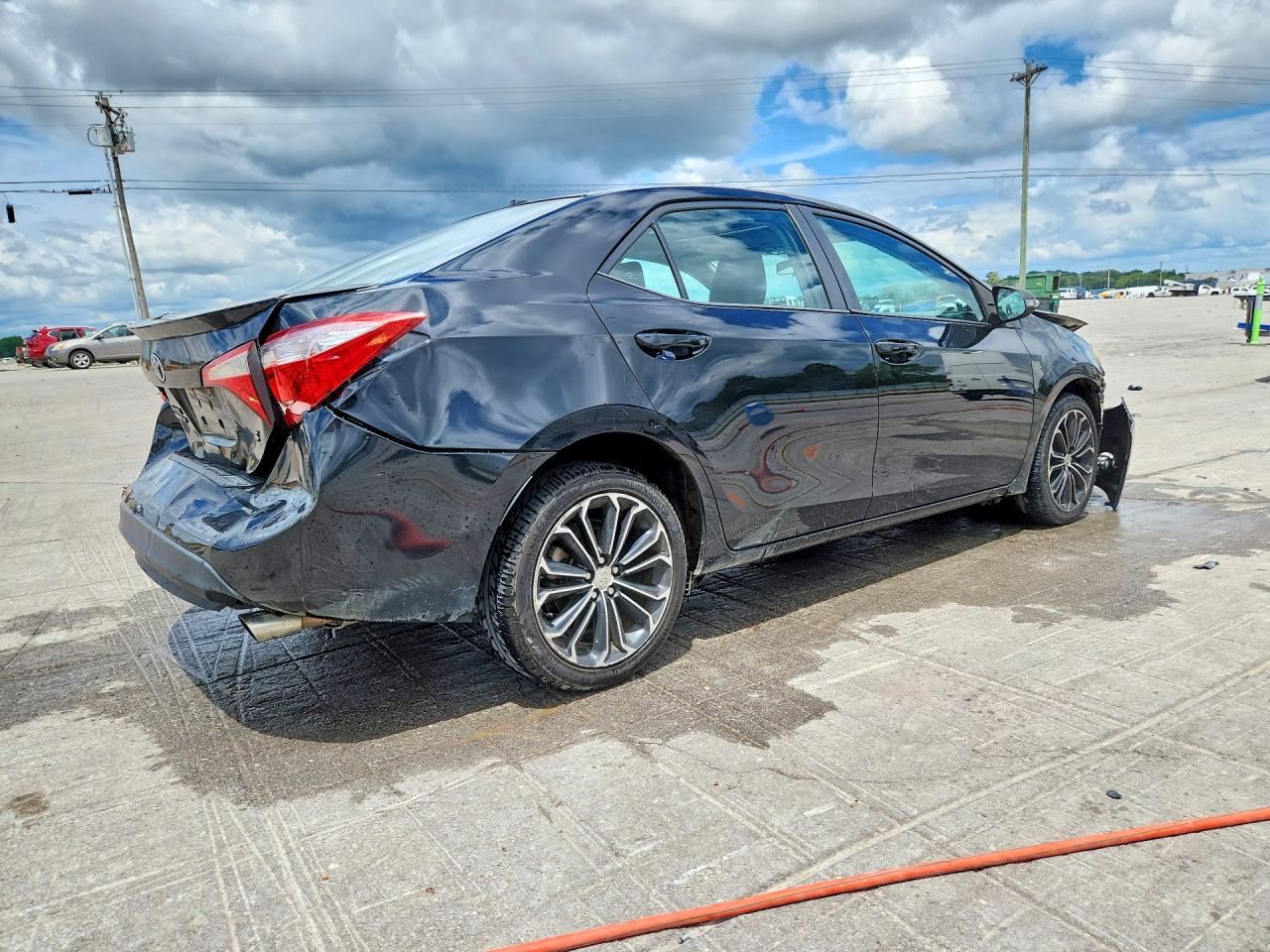 2014 Toyota Corolla S Plus Black vin: 2T1BURHE4EC010299