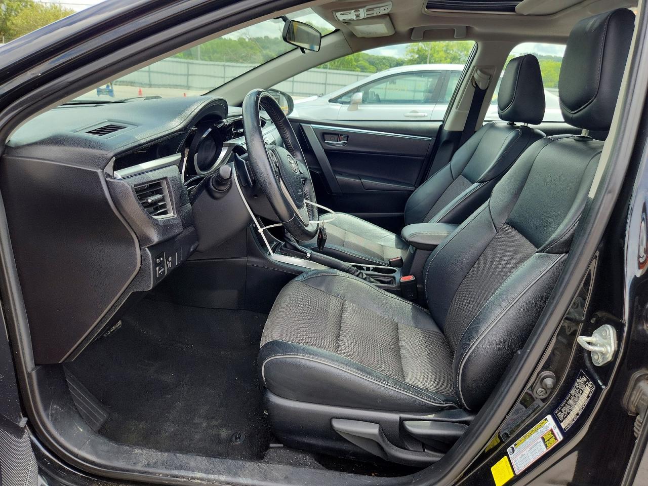 2014 Toyota Corolla S Plus Black vin: 2T1BURHE4EC010299