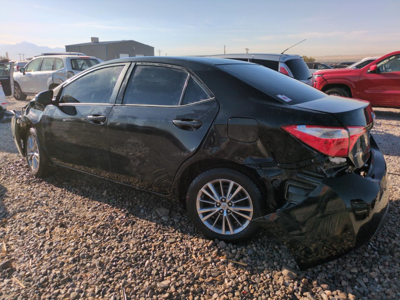 2014 Toyota Corolla L   Black vin: 2T1BURHE4EC010416