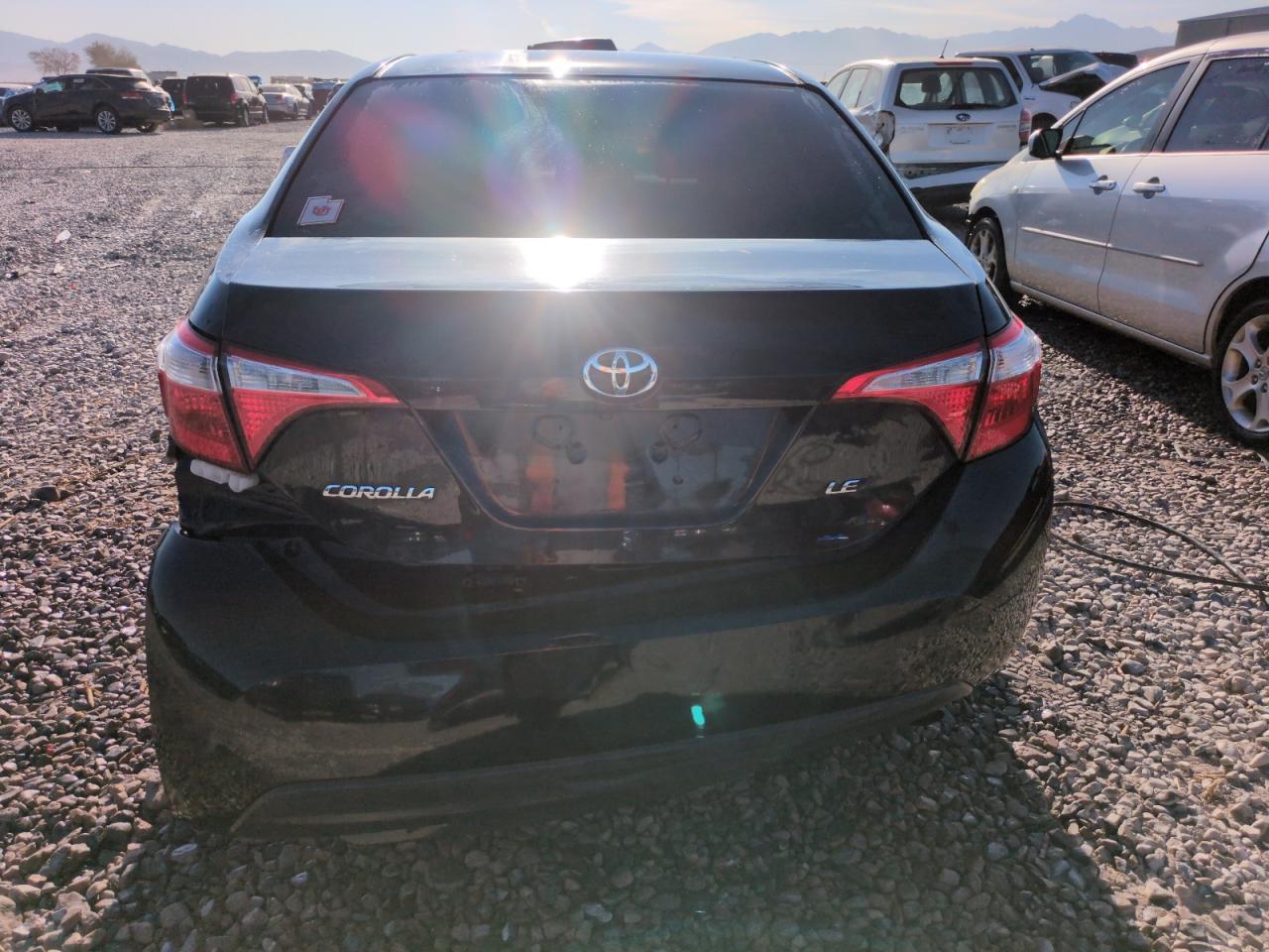 2014 Toyota Corolla L   Black vin: 2T1BURHE4EC010416