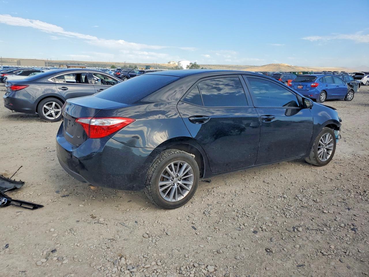 2014 Toyota Corolla Le Plus Black vin: 2T1BURHE4EC010416