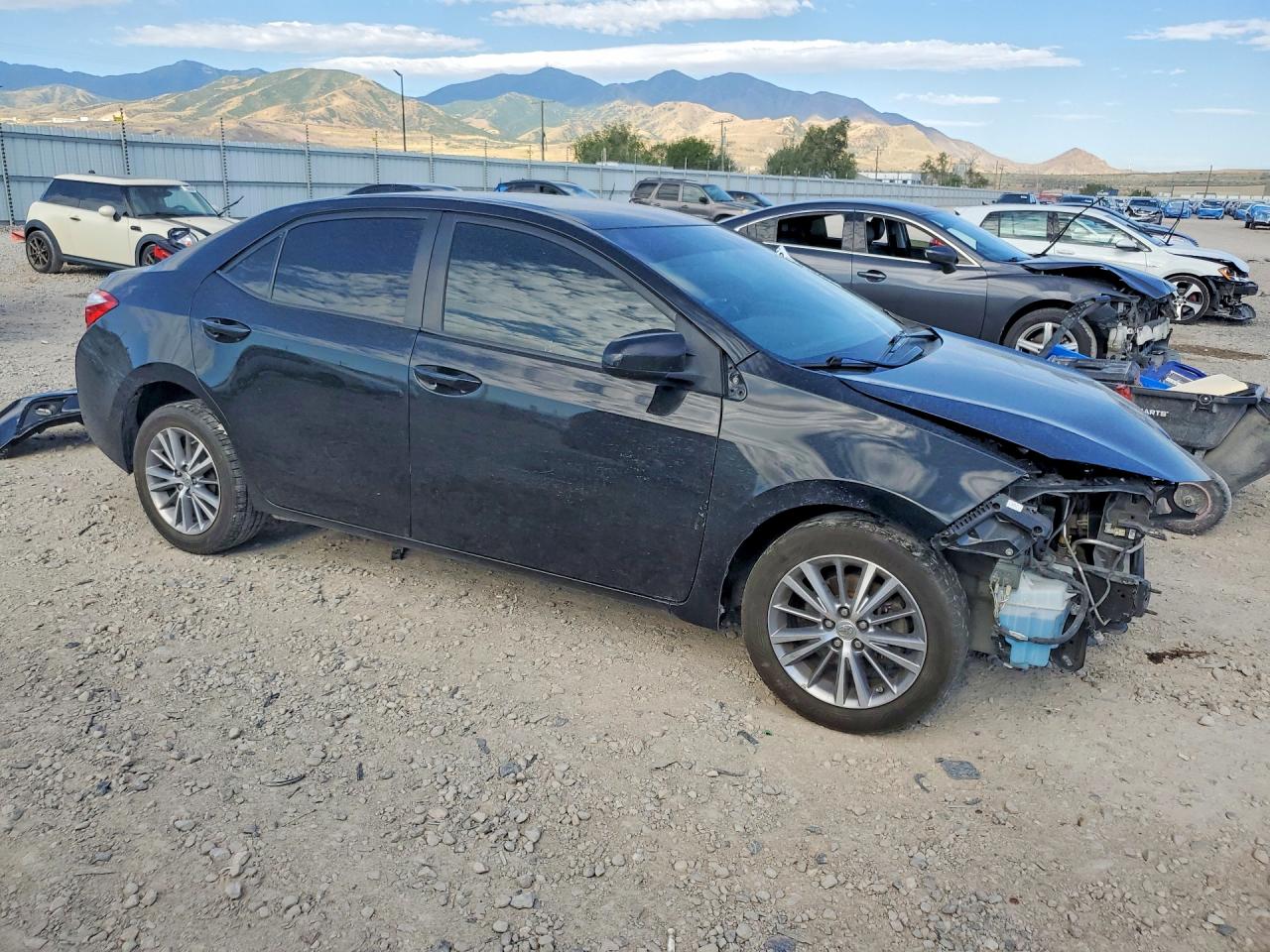 2014 Toyota Corolla Le Plus Black vin: 2T1BURHE4EC010416