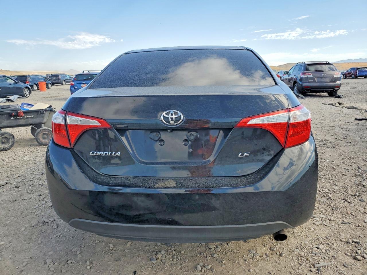 2014 Toyota Corolla Le Plus Black vin: 2T1BURHE4EC010416