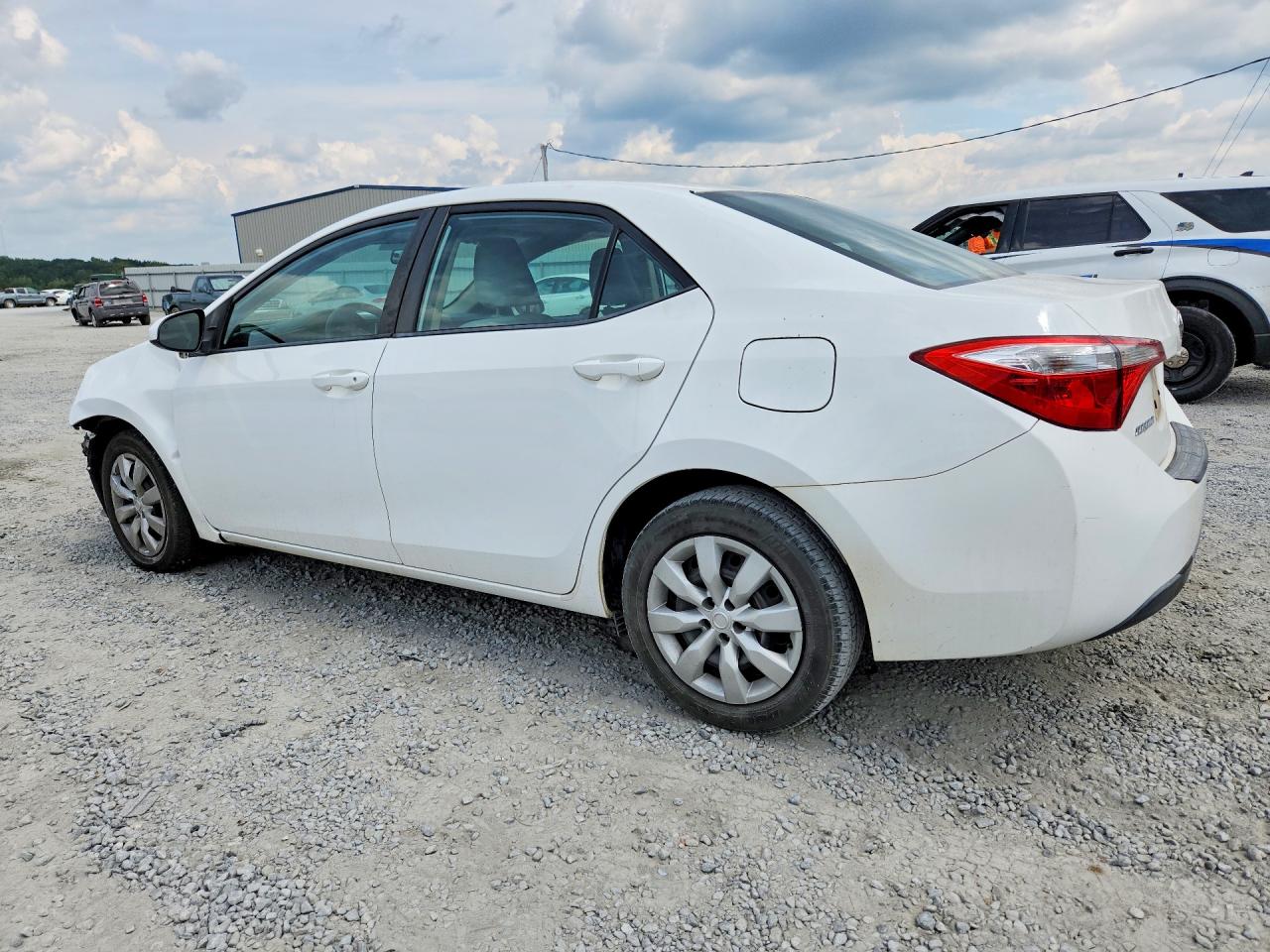 2014 Toyota Corolla Le Белый vin: 2T1BURHE4EC019486