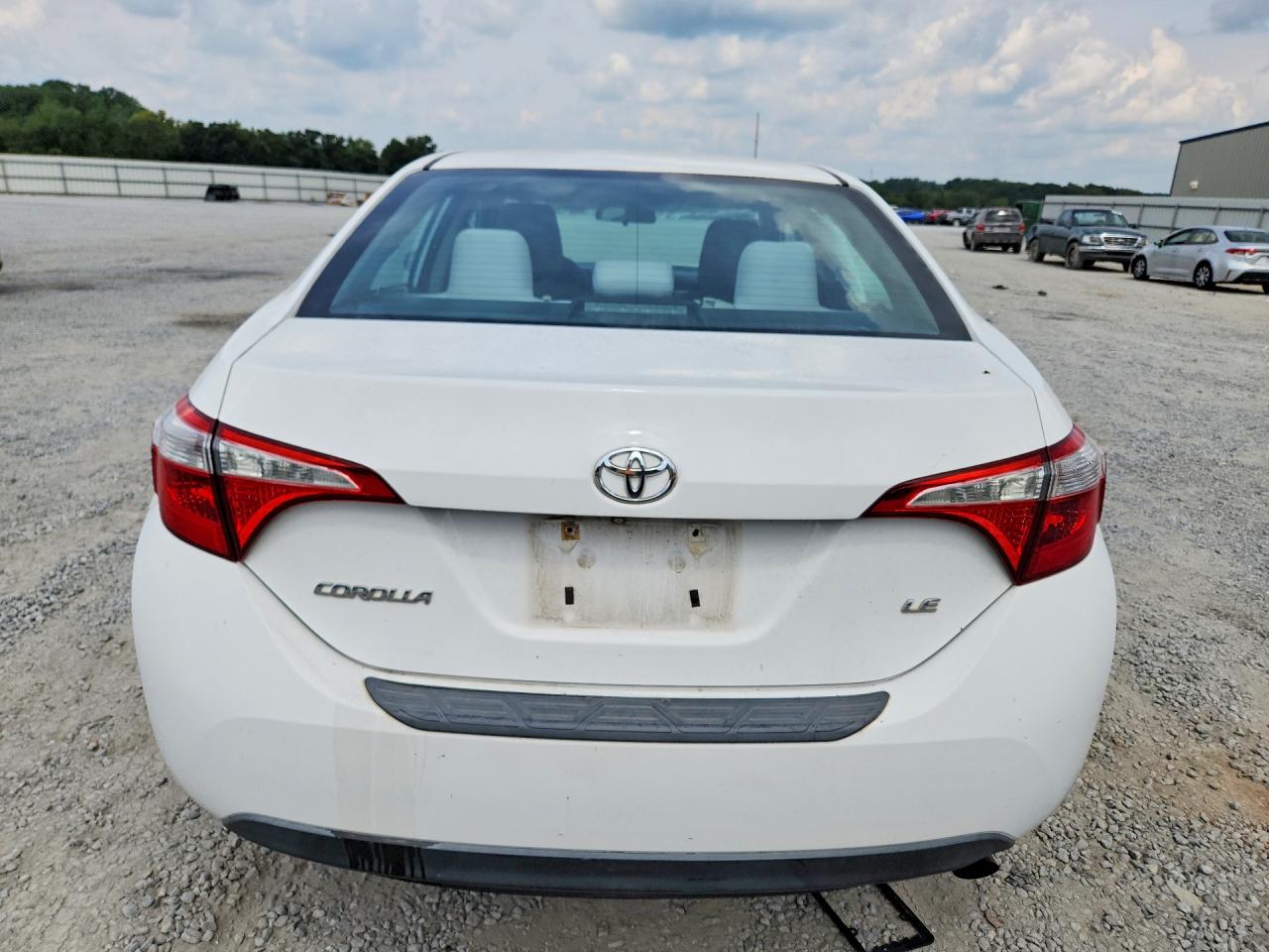 2014 Toyota Corolla Le Белый vin: 2T1BURHE4EC019486