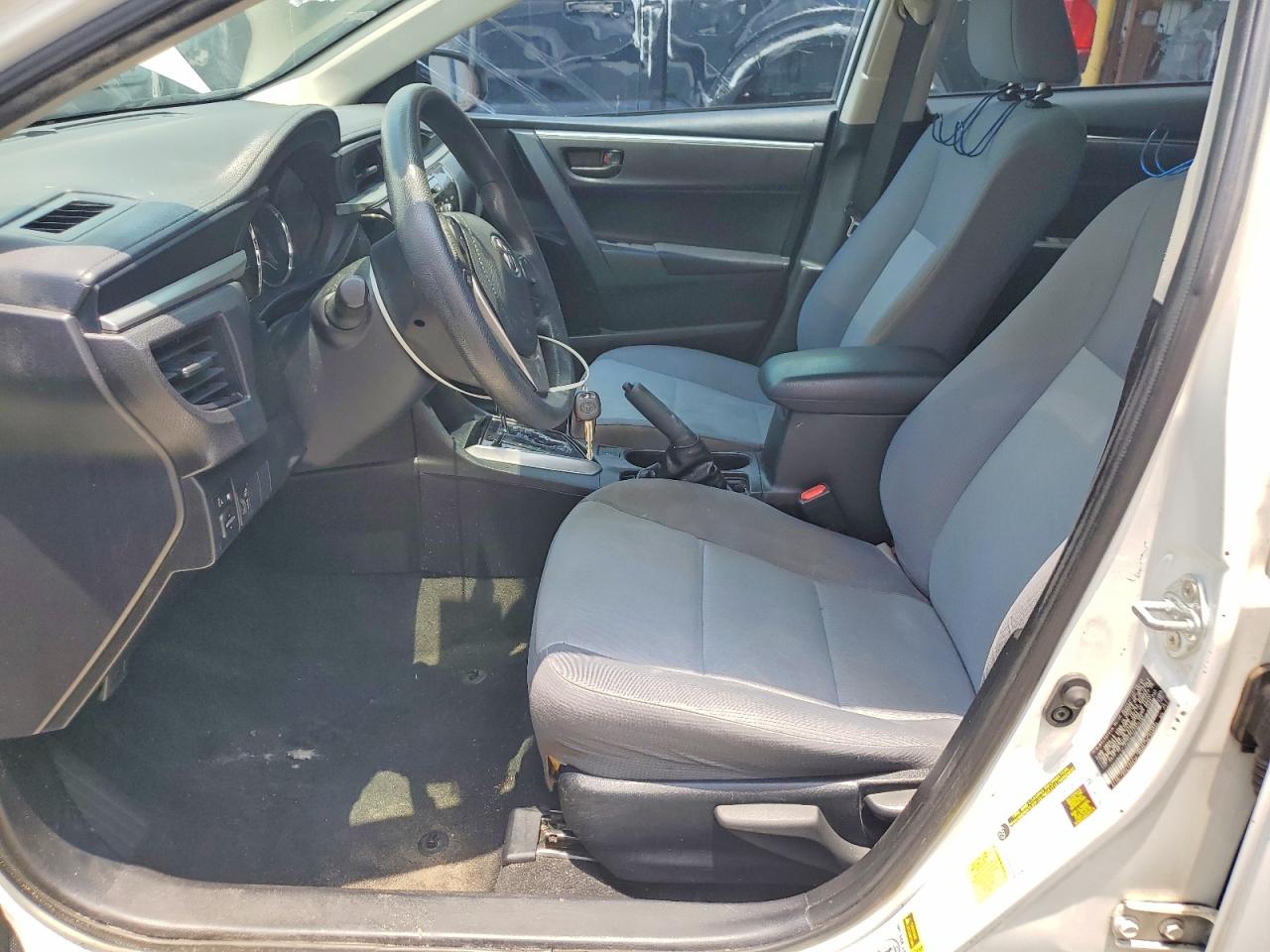 2014 Toyota Corolla L White vin: 2T1BURHE4EC020184