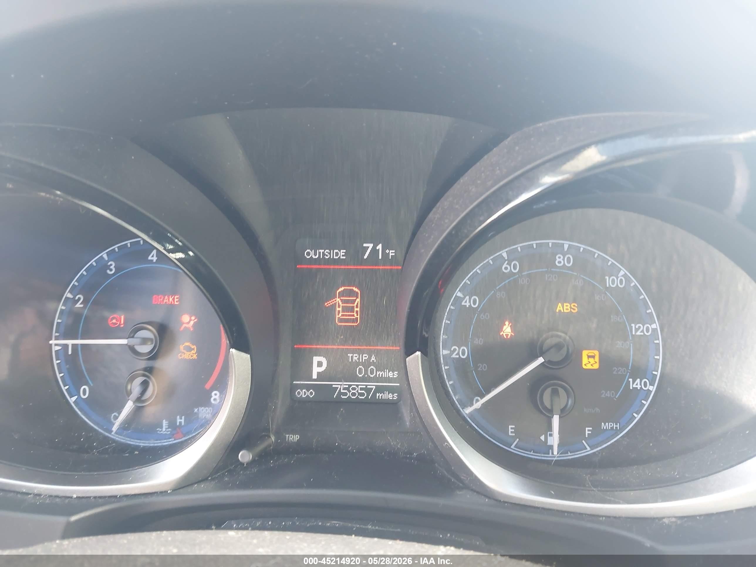 2014 Toyota Corolla S Plus Blue vin: 2T1BURHE4EC022081