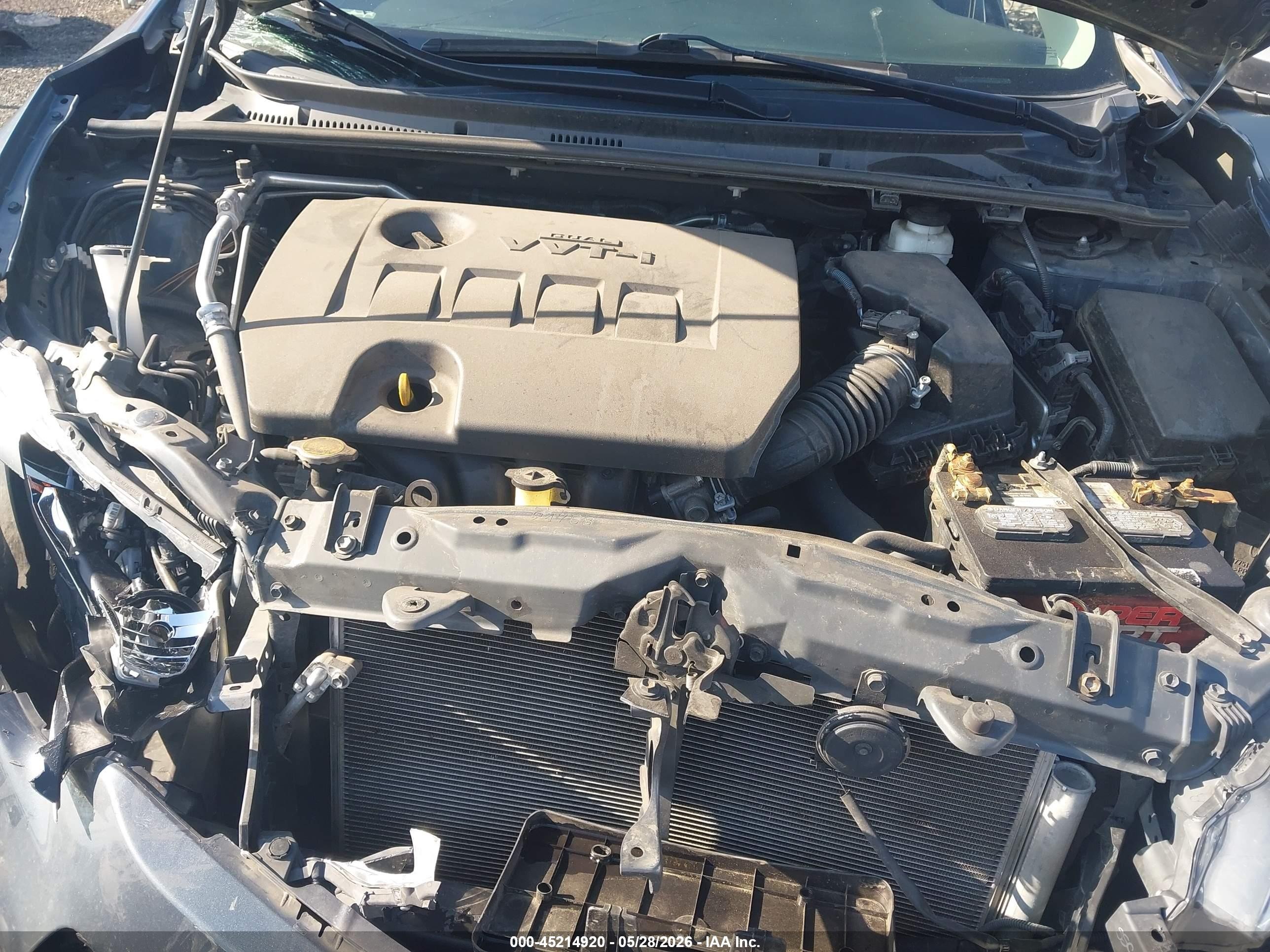 2014 Toyota Corolla S Plus Blue vin: 2T1BURHE4EC022081