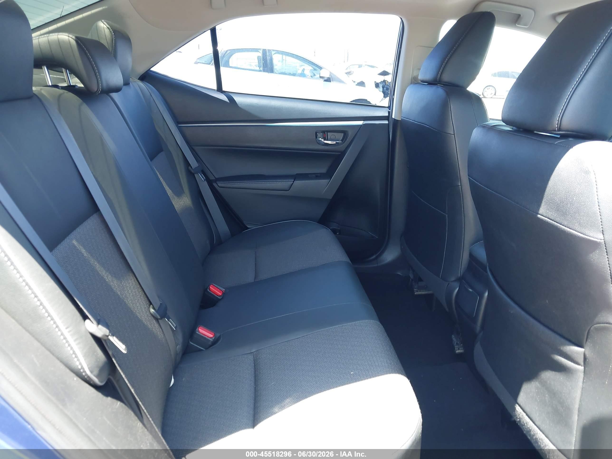 2014 Toyota Corolla S Plus Blue vin: 2T1BURHE4EC023974