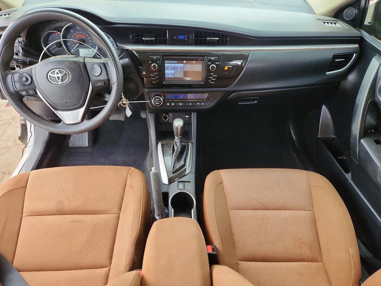 2014 Toyota Corolla Le Plus Silver vin: 2T1BURHE4EC025580