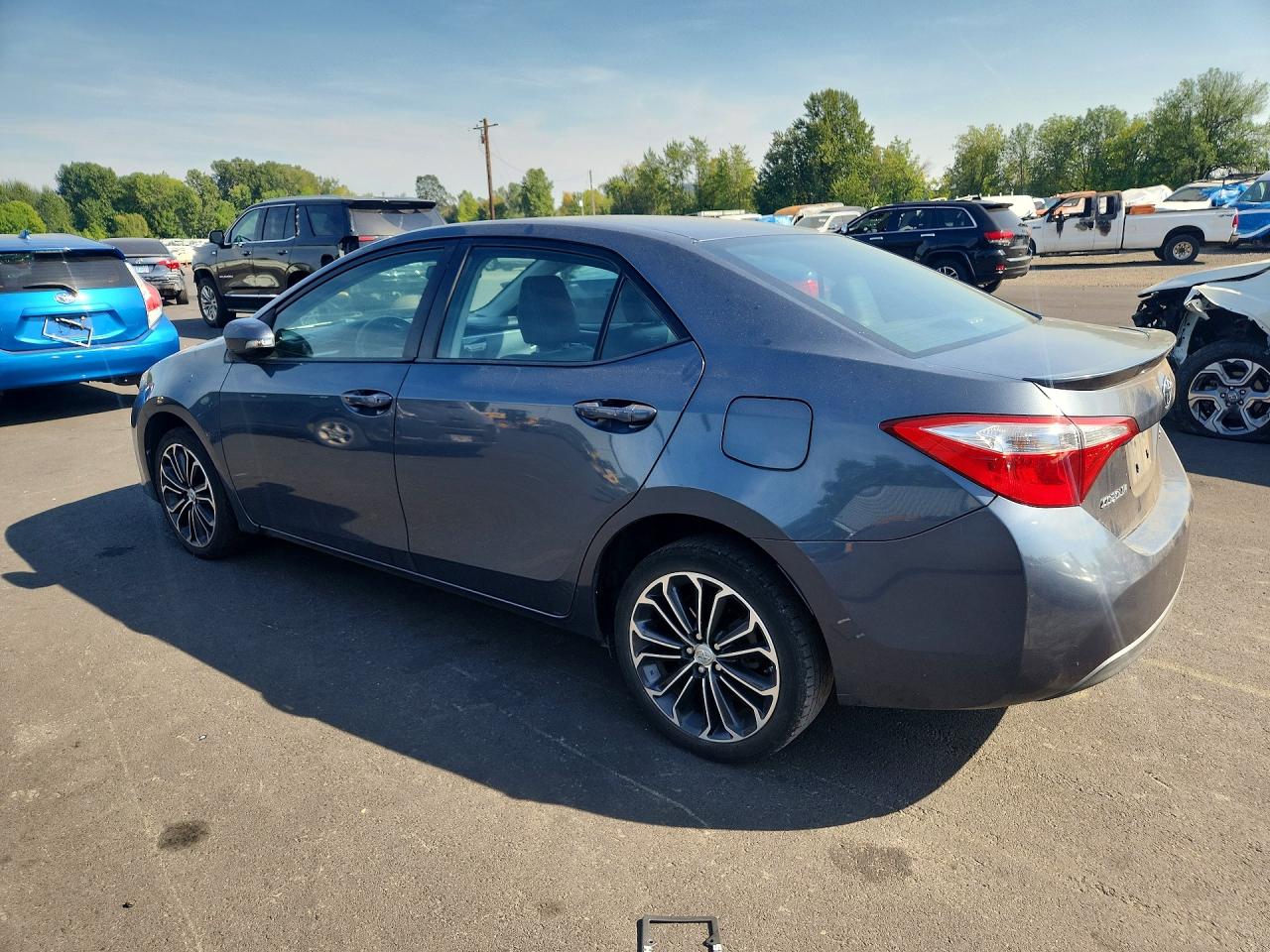 2014 Toyota Corolla S Plus Gray vin: 2T1BURHE4EC028737