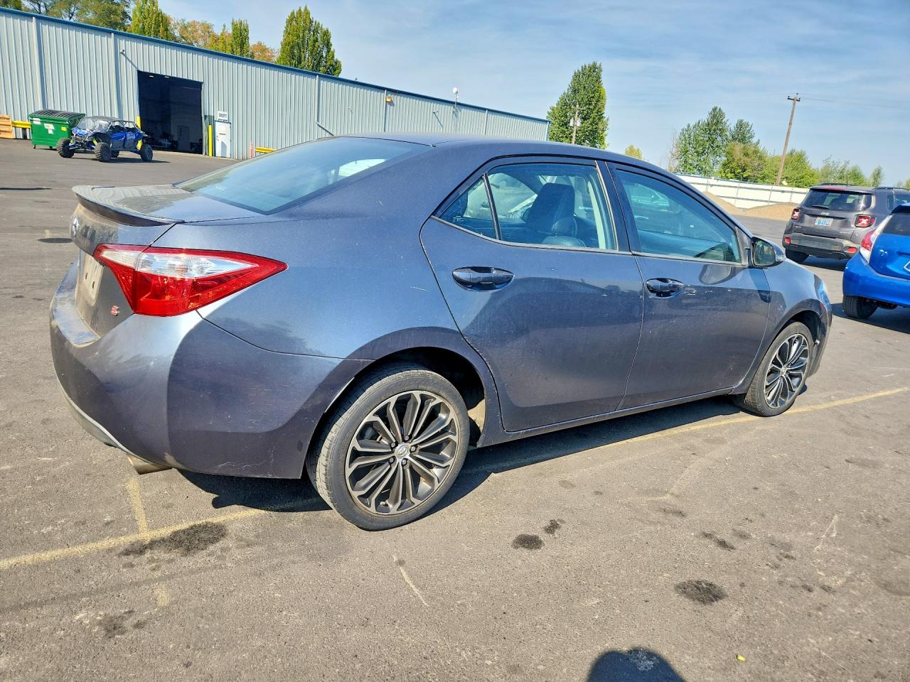 2014 Toyota Corolla S Plus Gray vin: 2T1BURHE4EC028737