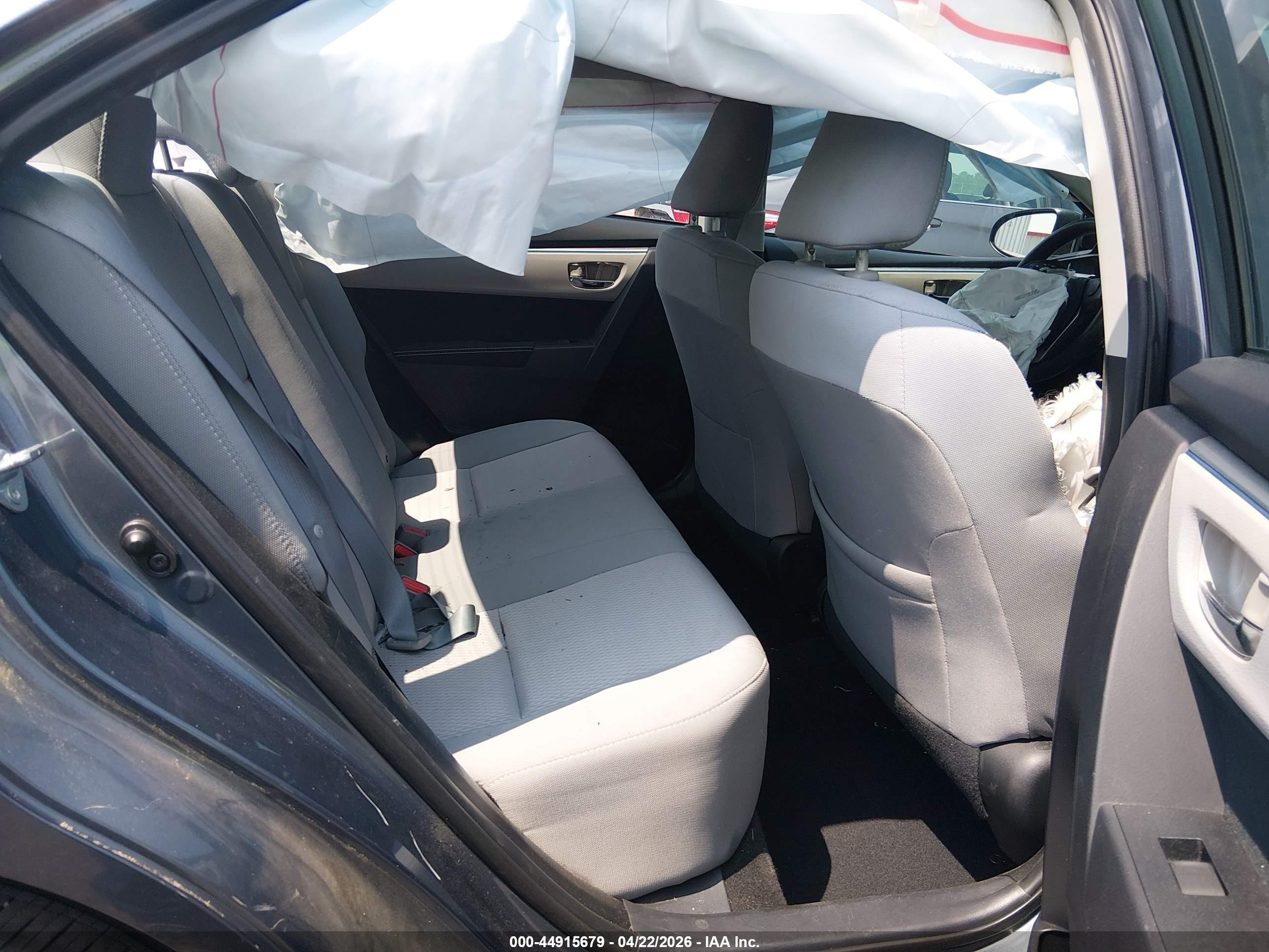 2014 Toyota Corolla Le Blue vin: 2T1BURHE4EC029046