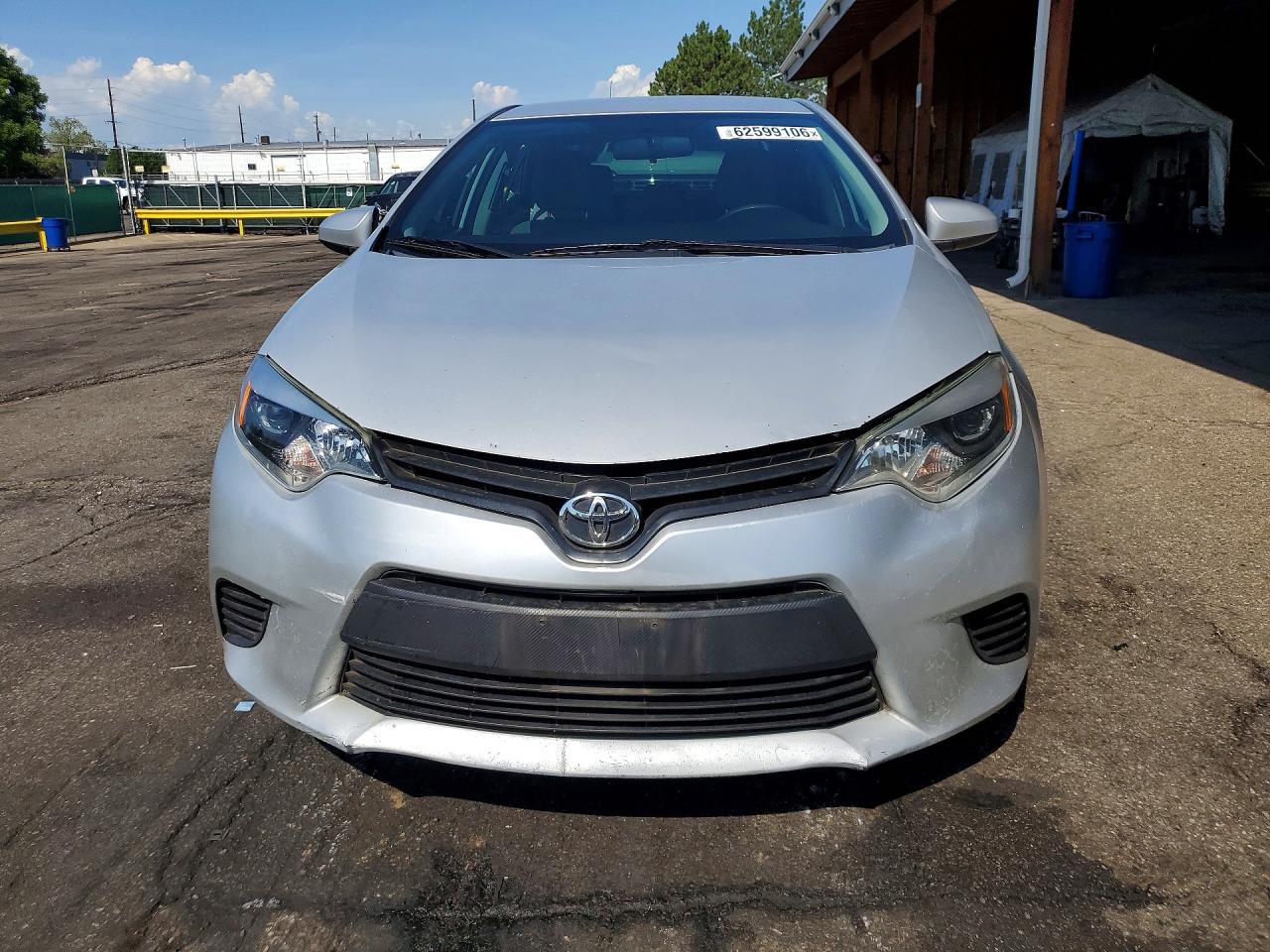 2014 Toyota Corolla Le Silver vin: 2T1BURHE4EC029418