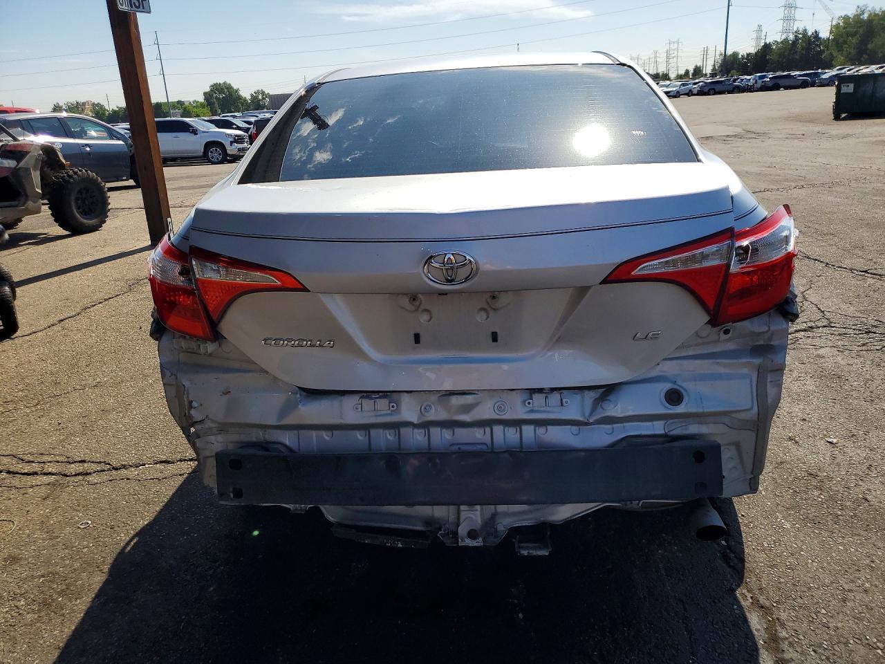 2014 Toyota Corolla Le Silver vin: 2T1BURHE4EC029418