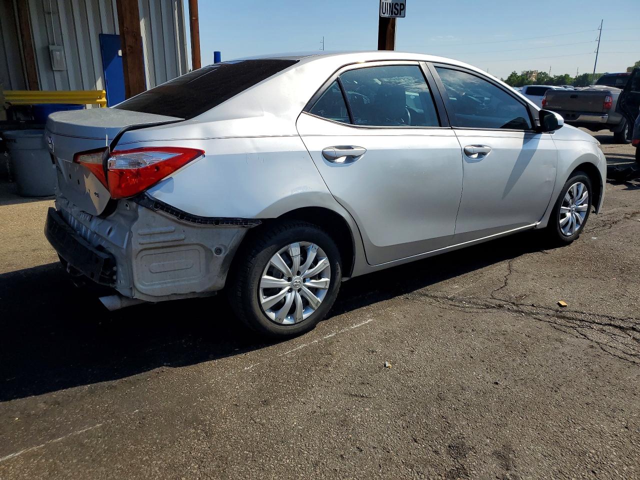 2014 Toyota Corolla Le Silver vin: 2T1BURHE4EC029418