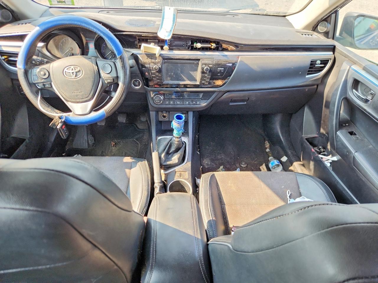 2014 Toyota Corolla S Plus Blue vin: 2T1BURHE4EC030777