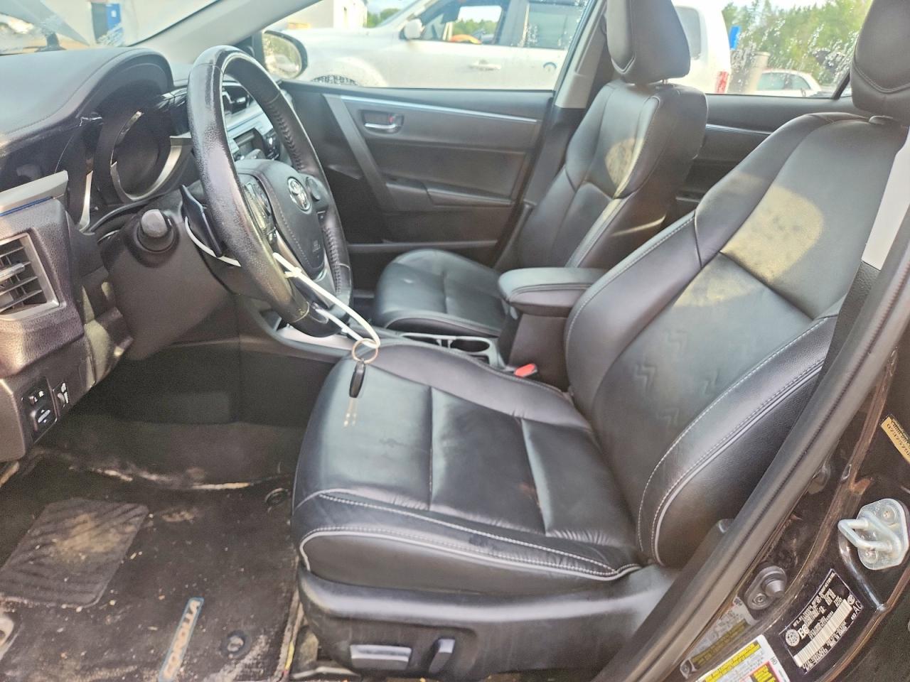 2014 Toyota Corolla L Черный vin: 2T1BURHE4EC049684