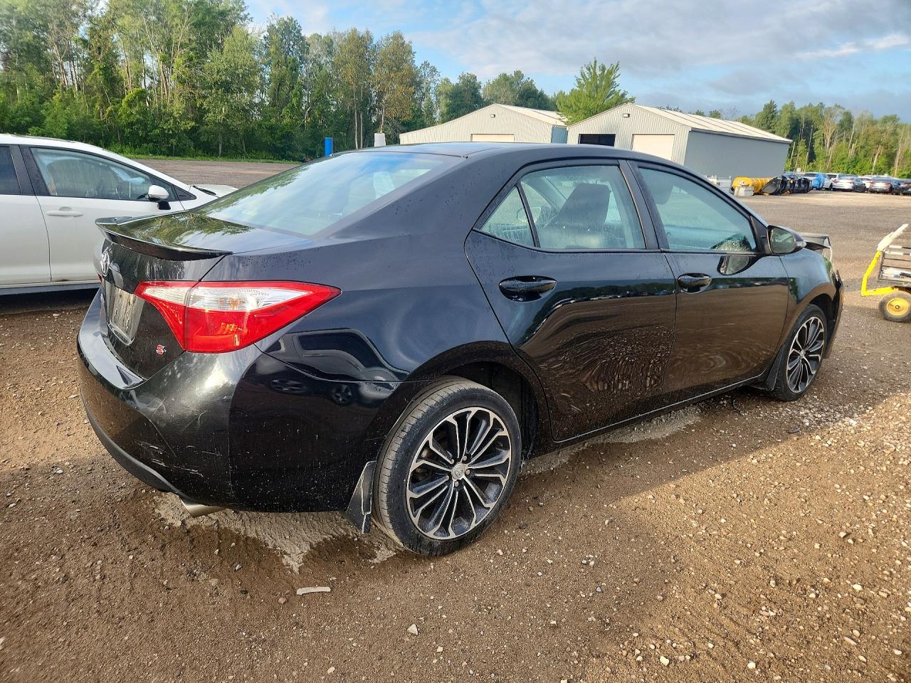 2014 Toyota Corolla L Черный vin: 2T1BURHE4EC049684