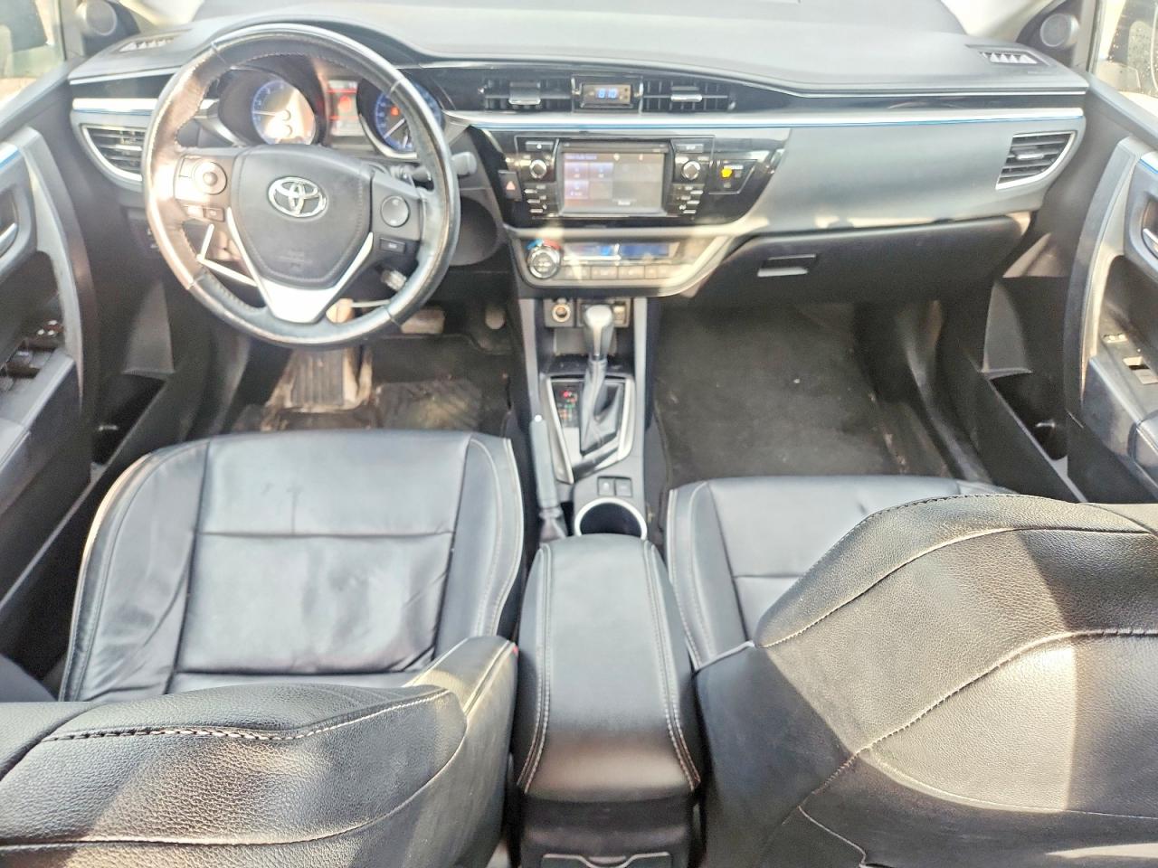 2014 Toyota Corolla L Черный vin: 2T1BURHE4EC049684