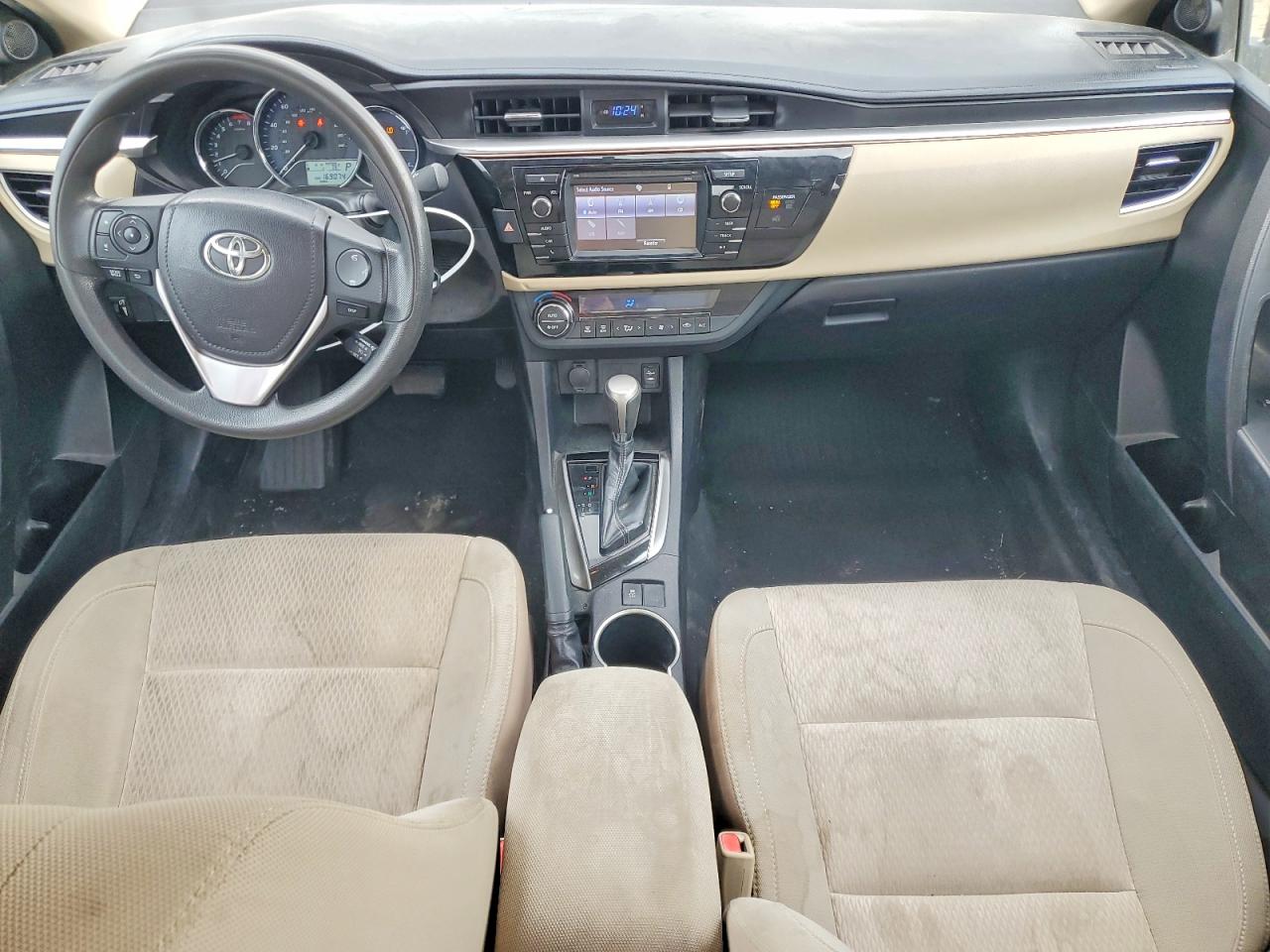 2014 Toyota Corolla Le Beige vin: 2T1BURHE4EC050639