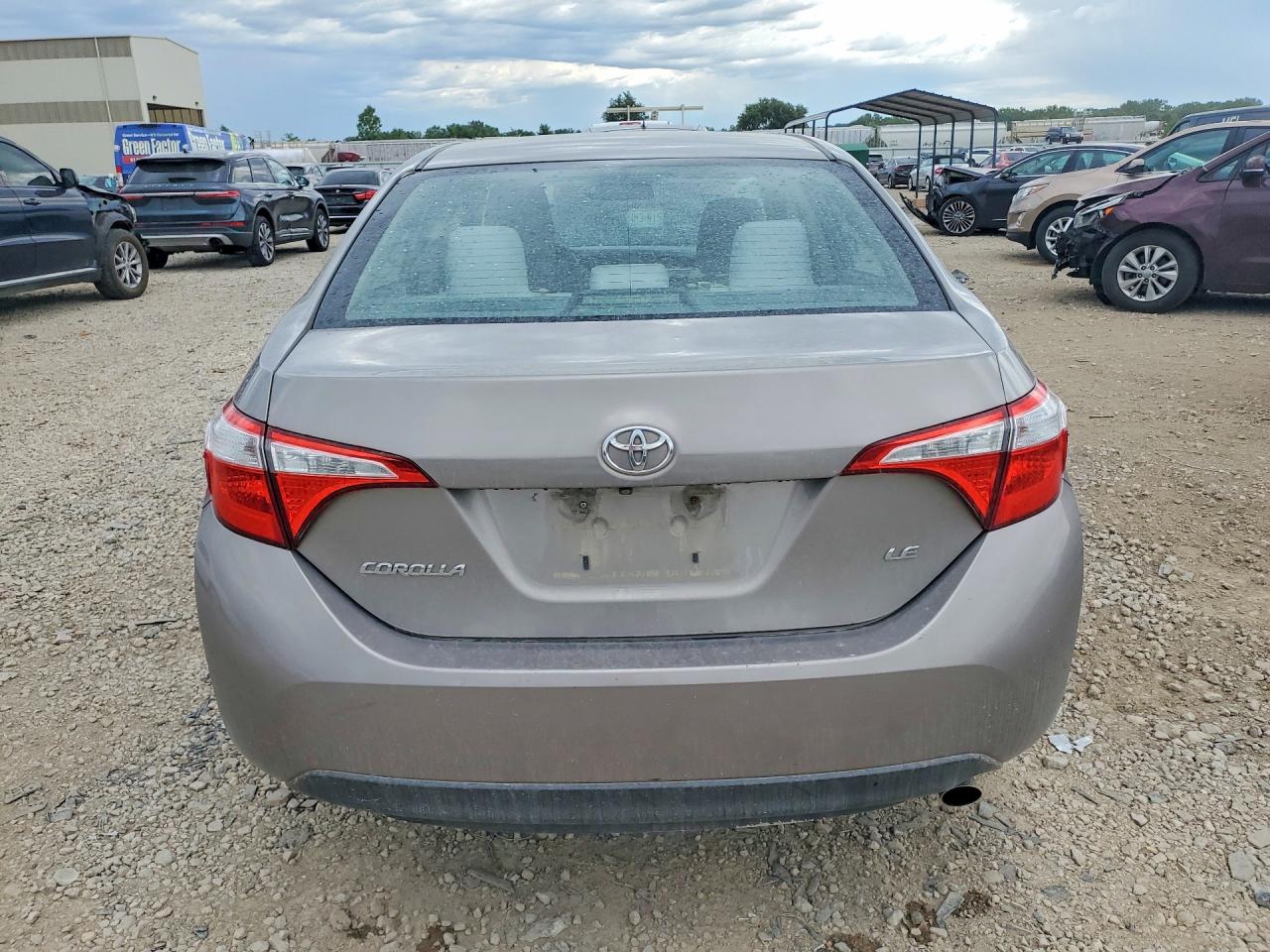 2014 Toyota Corolla Le Beige vin: 2T1BURHE4EC050639