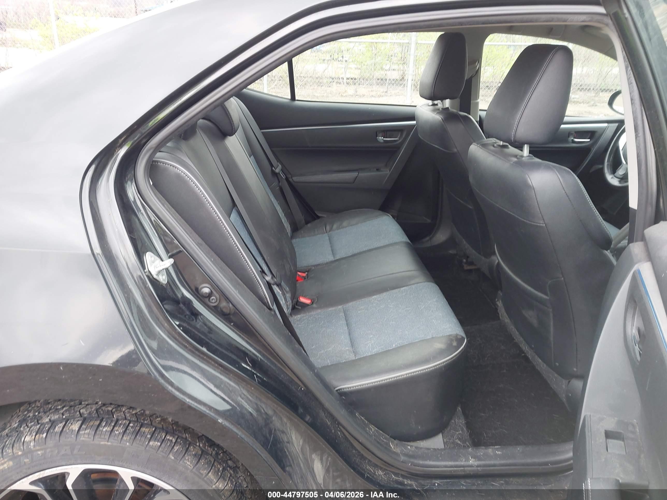 2014 Toyota Corolla S Plus Black vin: 2T1BURHE4EC059860