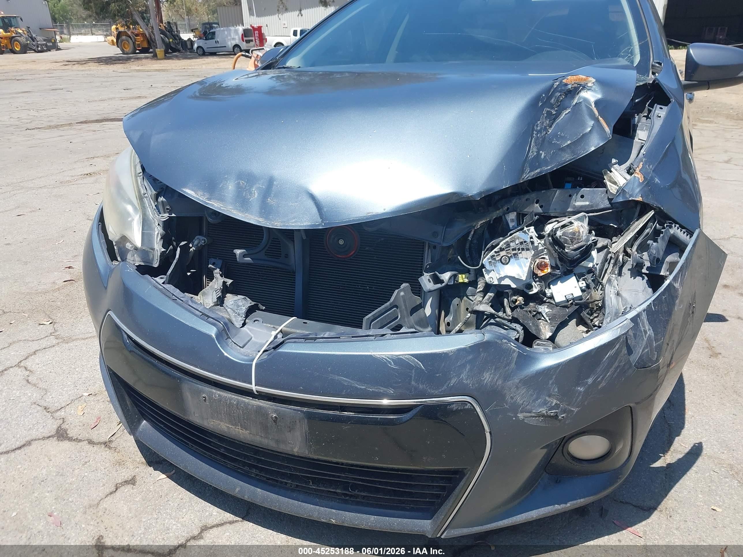 2014 Toyota Corolla S Plus Gray vin: 2T1BURHE4EC061642
