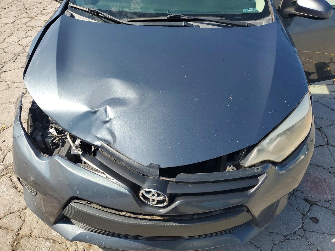 2014 Toyota Corolla Le Gray vin: 2T1BURHE4EC072513