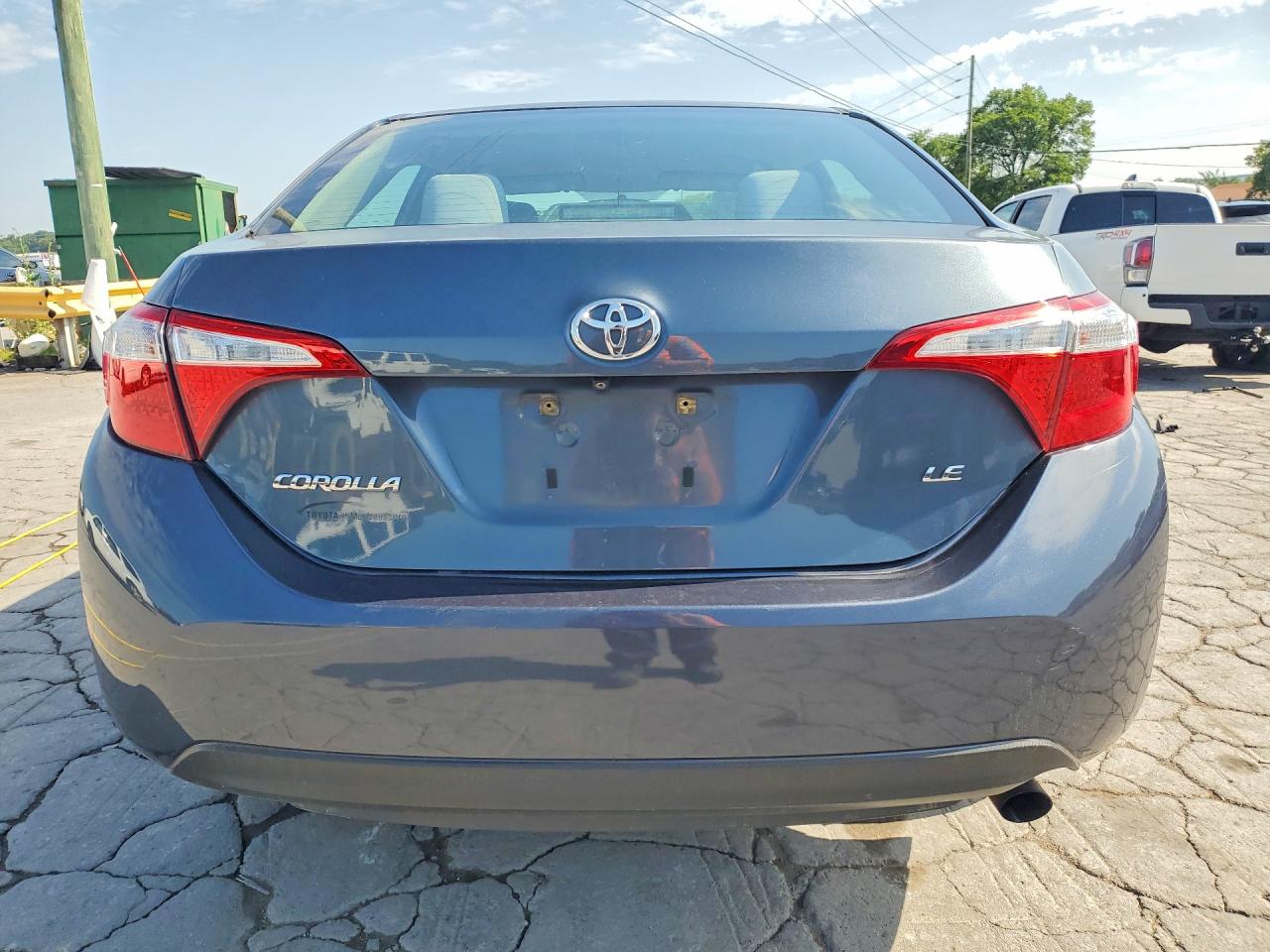 2014 Toyota Corolla Le Gray vin: 2T1BURHE4EC072513