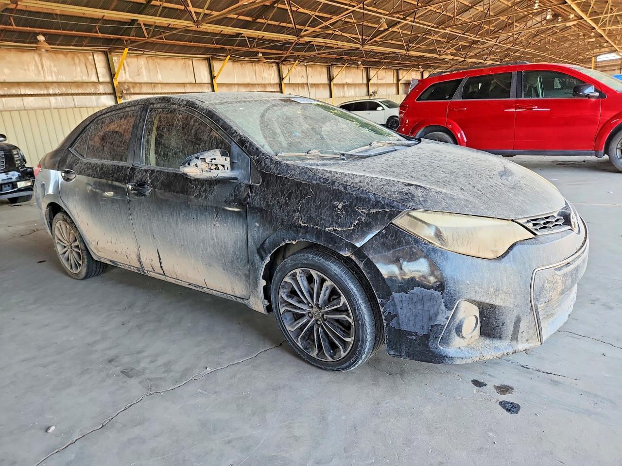 2014 Toyota Corolla S Plus Black vin: 2T1BURHE4EC073192