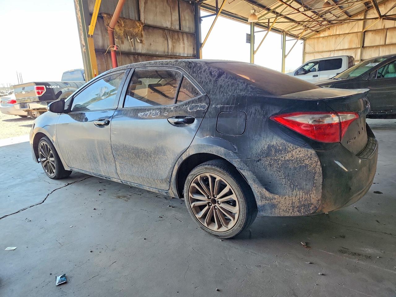 2014 Toyota Corolla S Plus Black vin: 2T1BURHE4EC073192