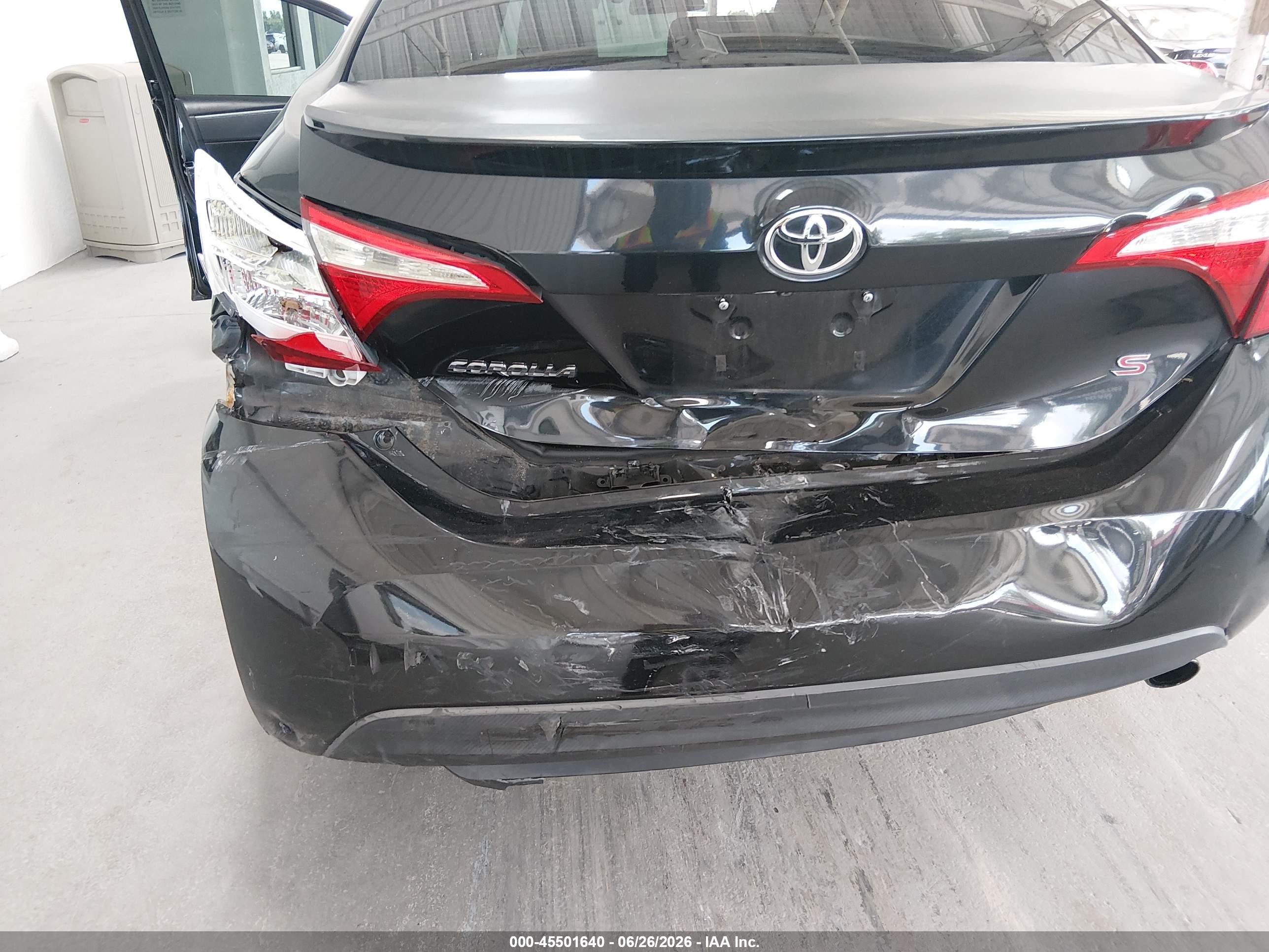 2014 Toyota Corolla S Plus Black vin: 2T1BURHE4EC076819
