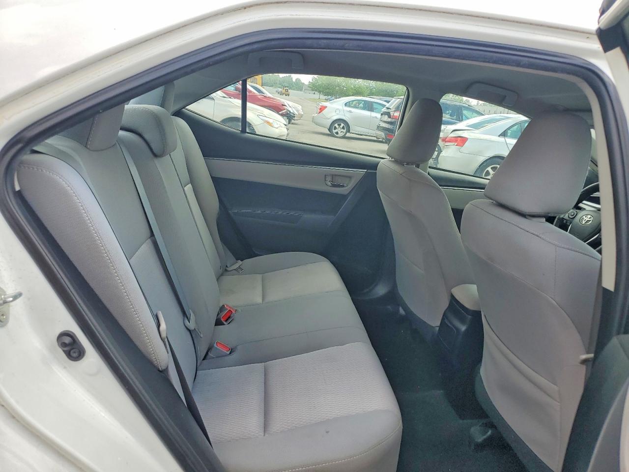 2014 Toyota Corolla Le White vin: 2T1BURHE4EC078621