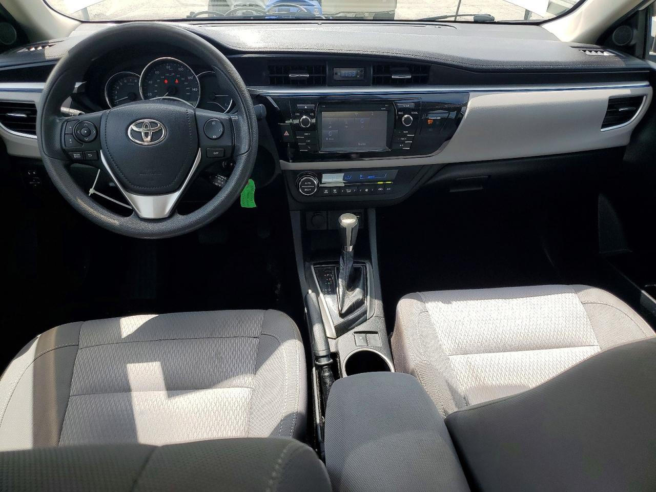 2014 Toyota Corolla Le White vin: 2T1BURHE4EC078621