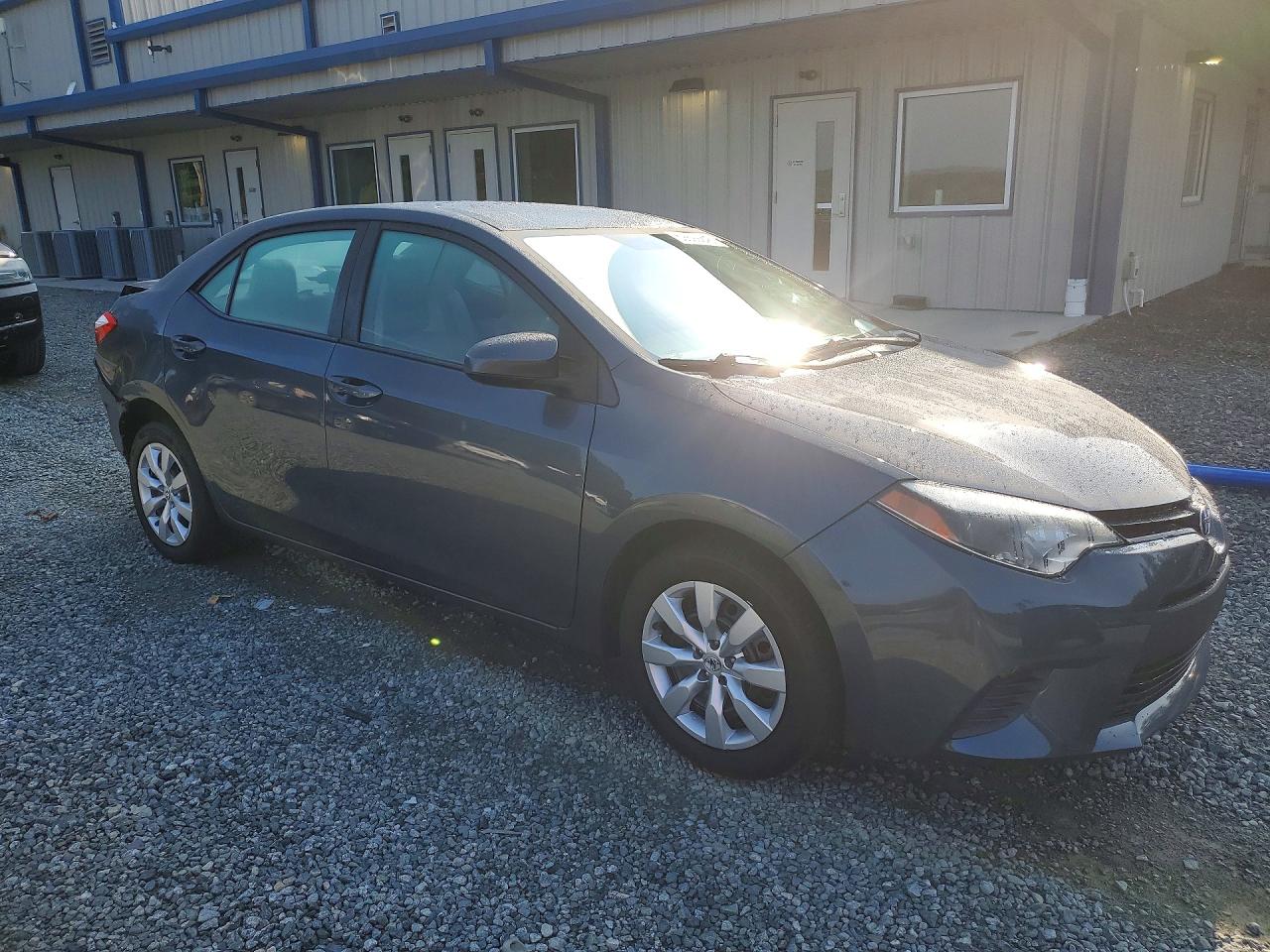 2014 Toyota Corolla Gray vin: 2T1BURHE4EC087660