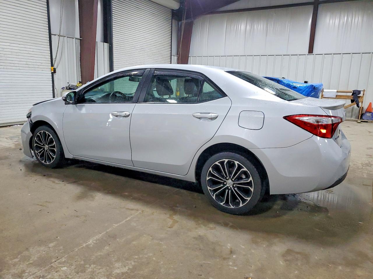 2014 Toyota Corolla S Plus Silver vin: 2T1BURHE4EC087836
