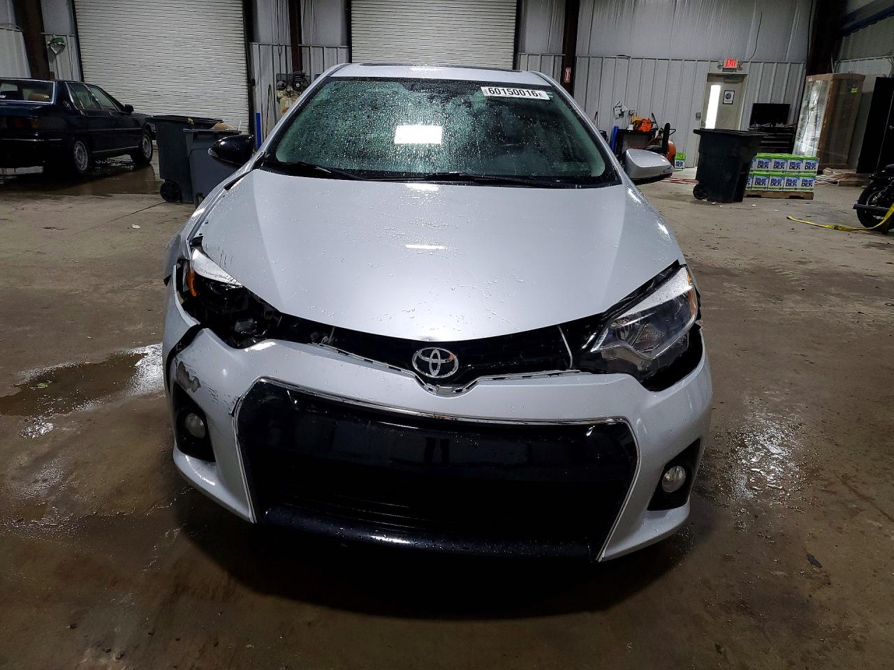 2014 Toyota Corolla S Plus Silver vin: 2T1BURHE4EC087836