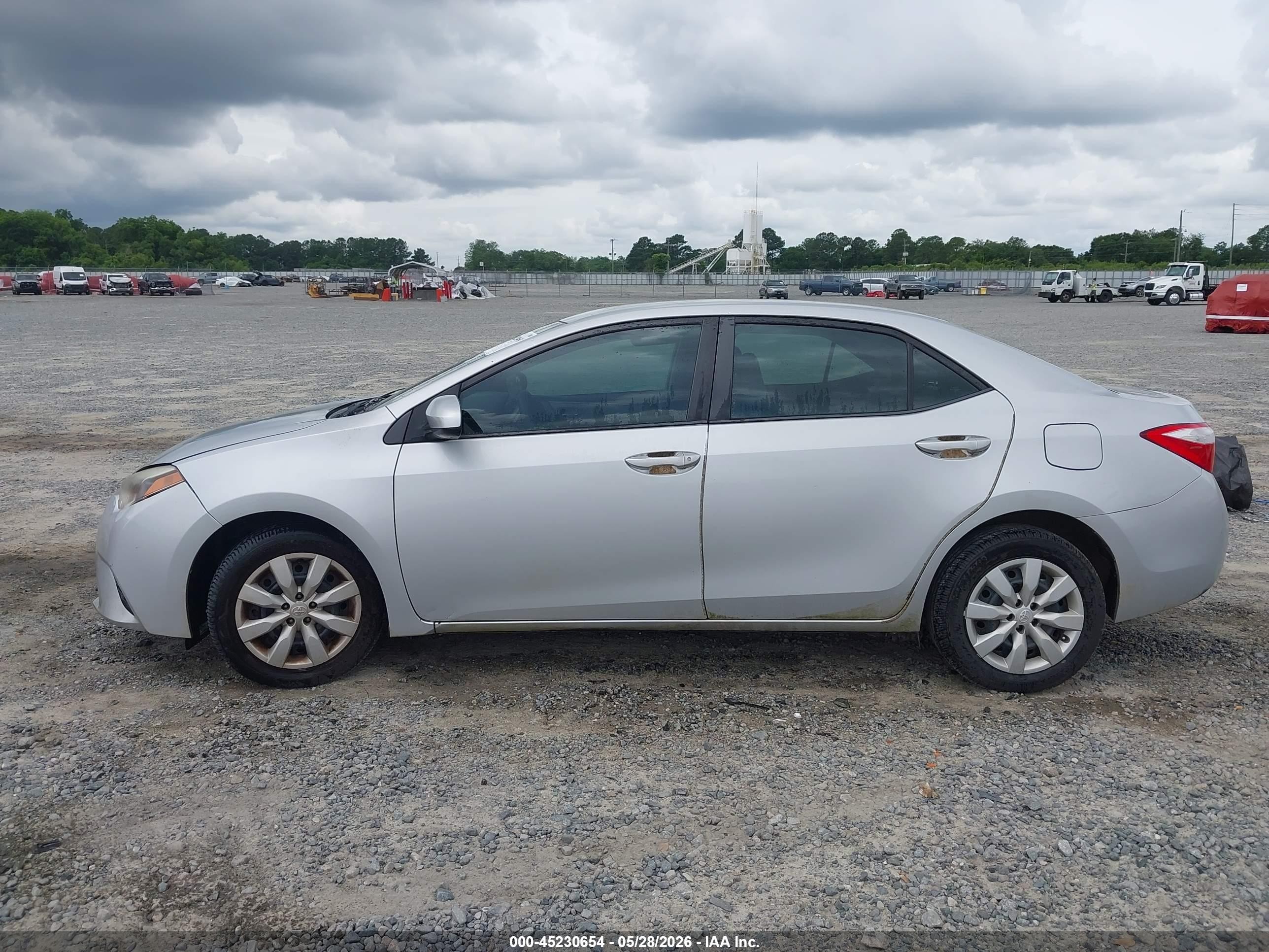 2014 Toyota Corolla Le Silver vin: 2T1BURHE4EC089585